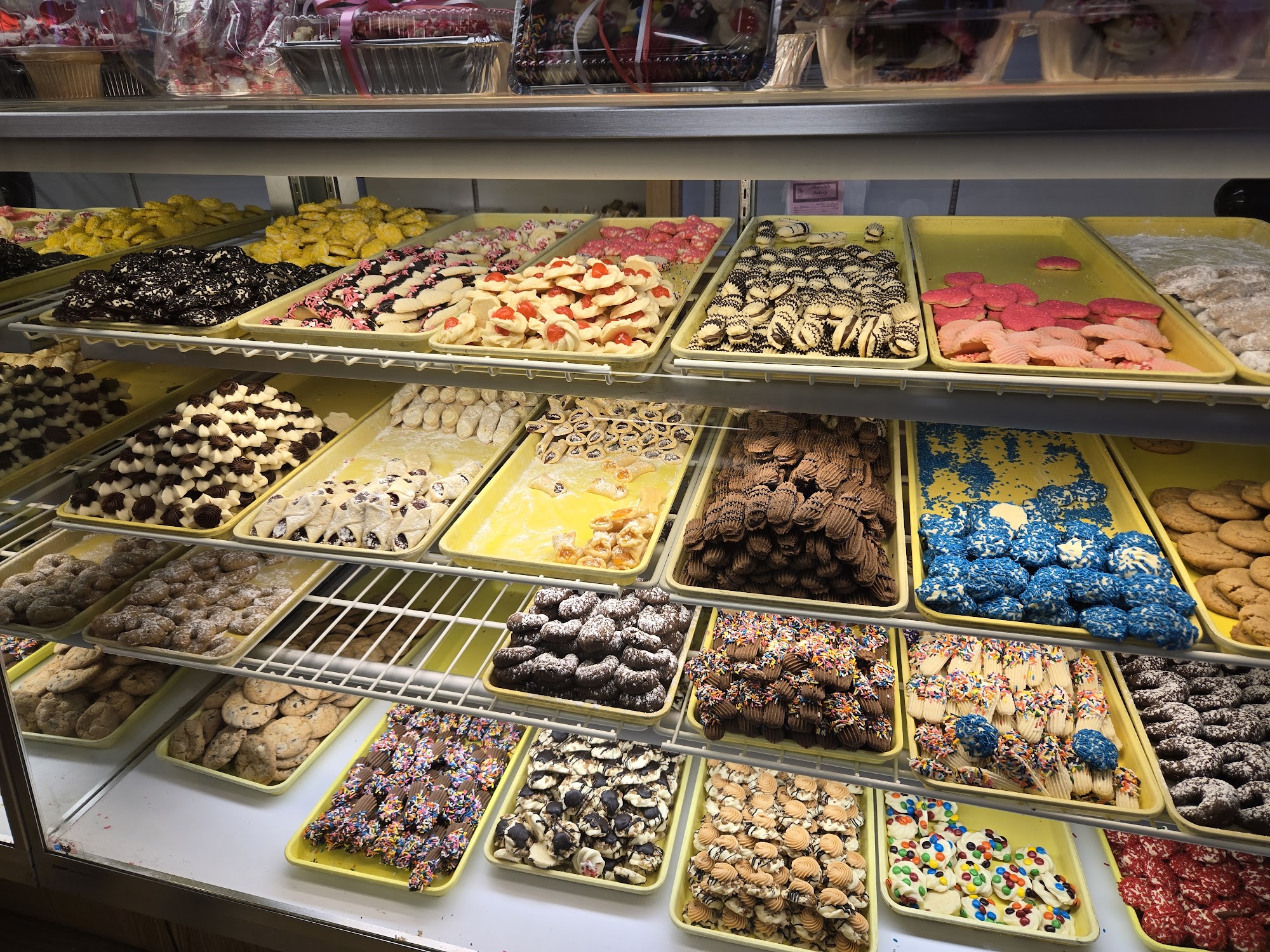 Allegretti's Bakery Menu