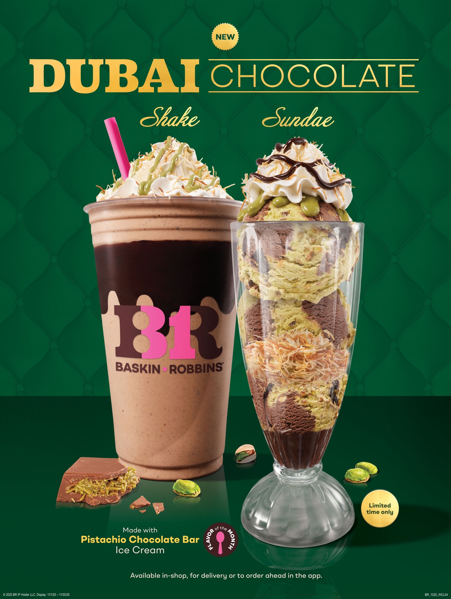 Baskin-Robbins Menu