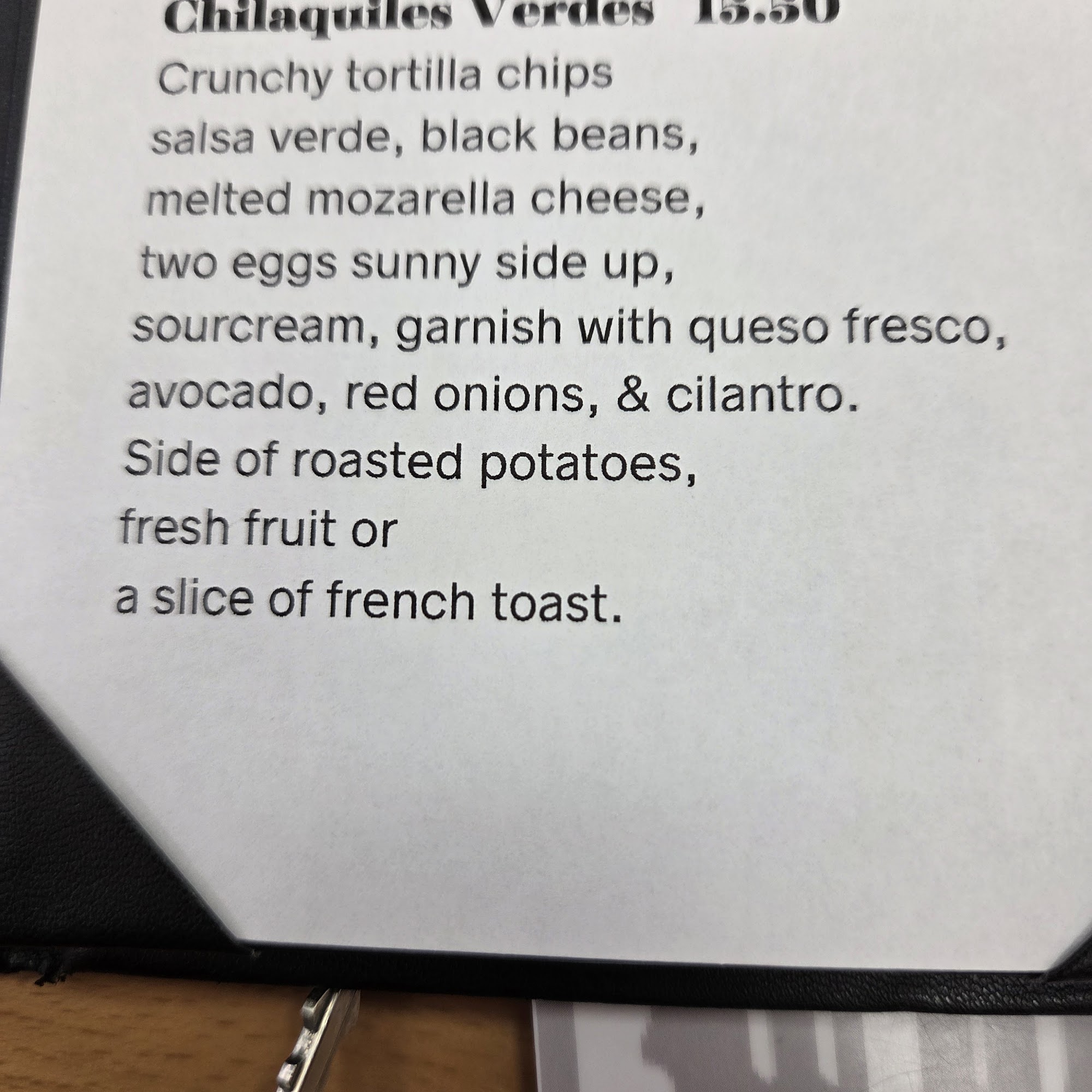 Breakfast House Oak Park Menu