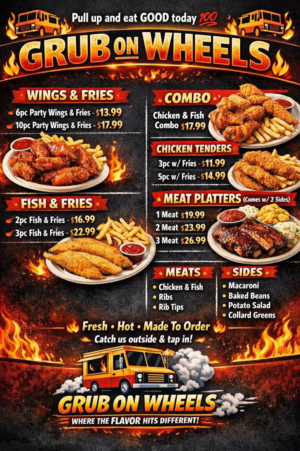 Cash Cow Coffee, Inc. Menu