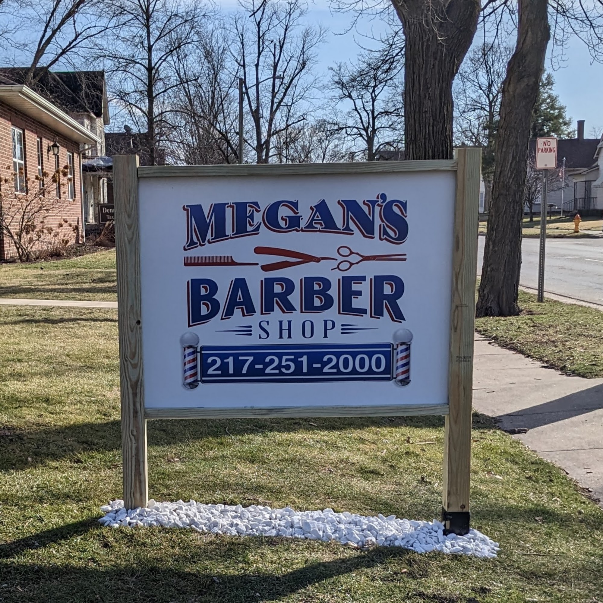 Megan's Barber Shop 510 S Central Ave, Paris Illinois 61944
