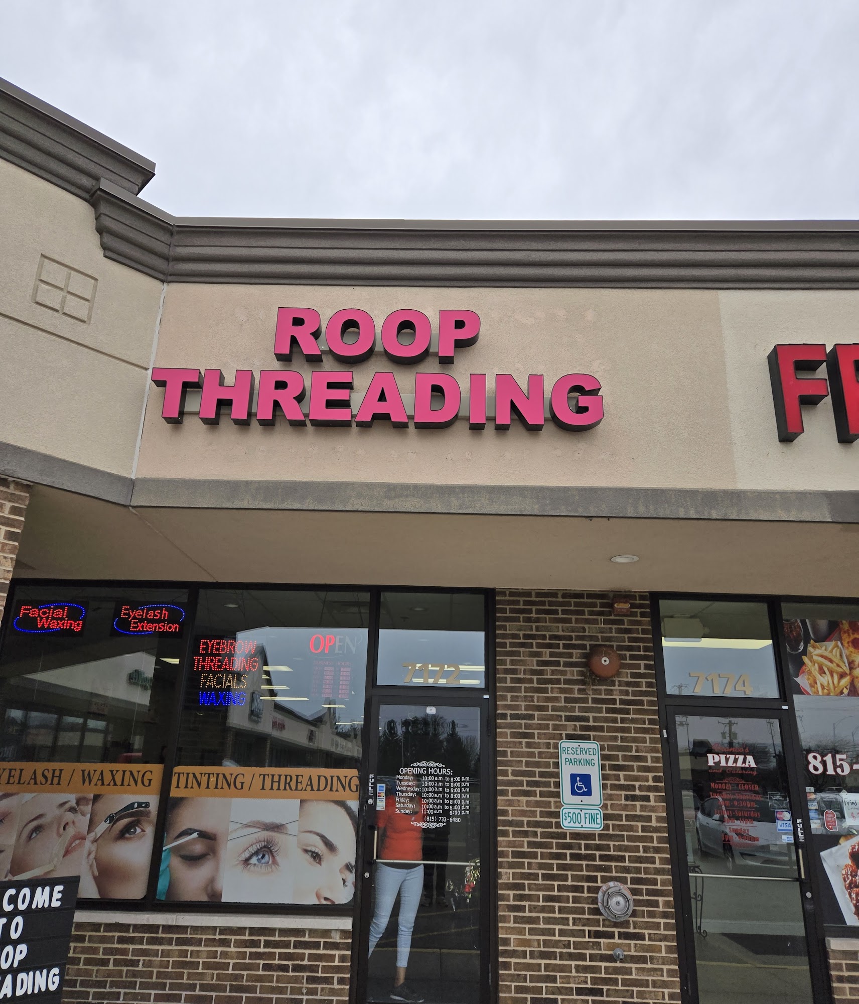 Roop Threading & Waxing Salon 7172 Caton Farm Rd, Plainfield Illinois 60586