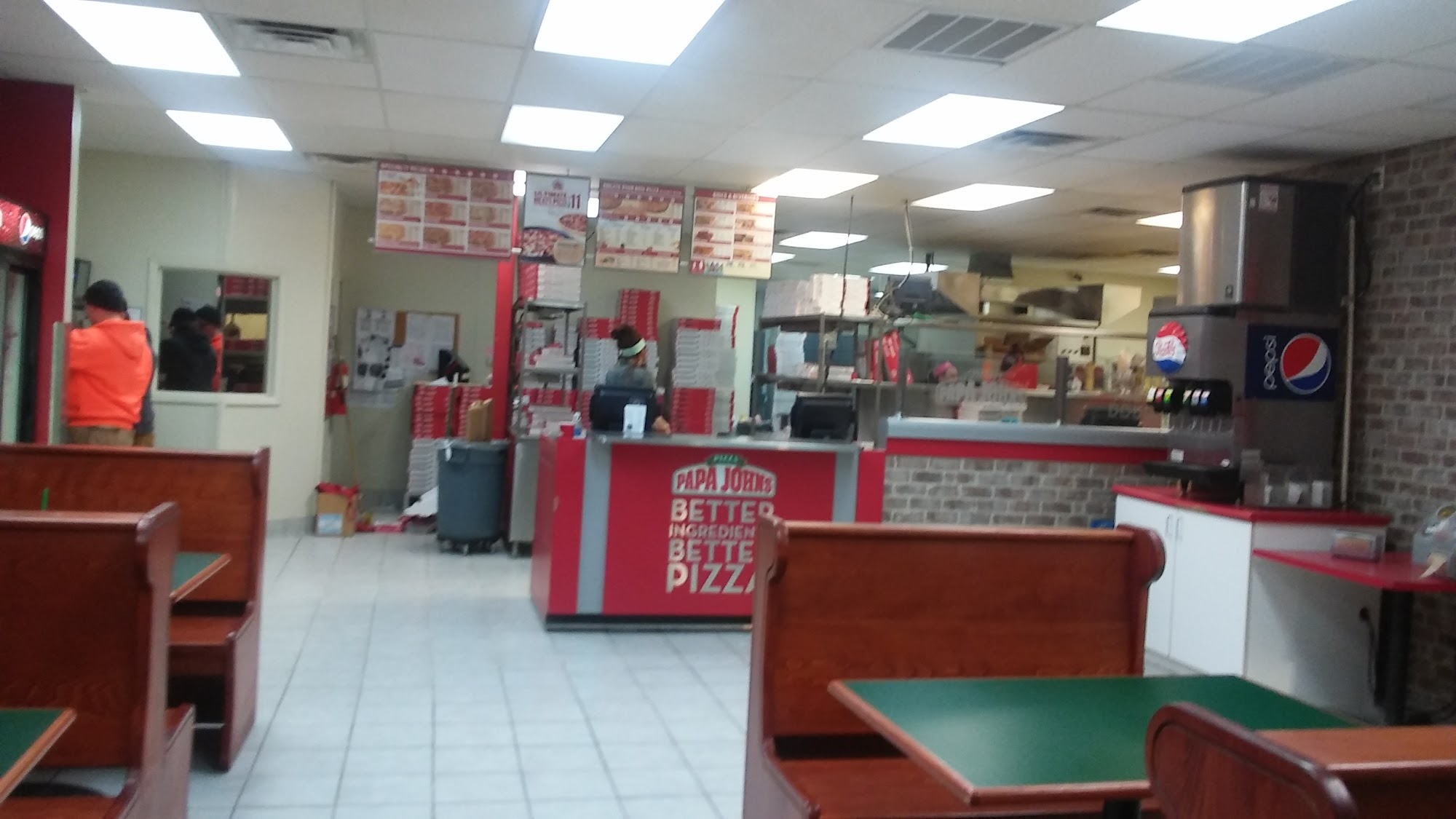 Papa Johns Pizza Menu