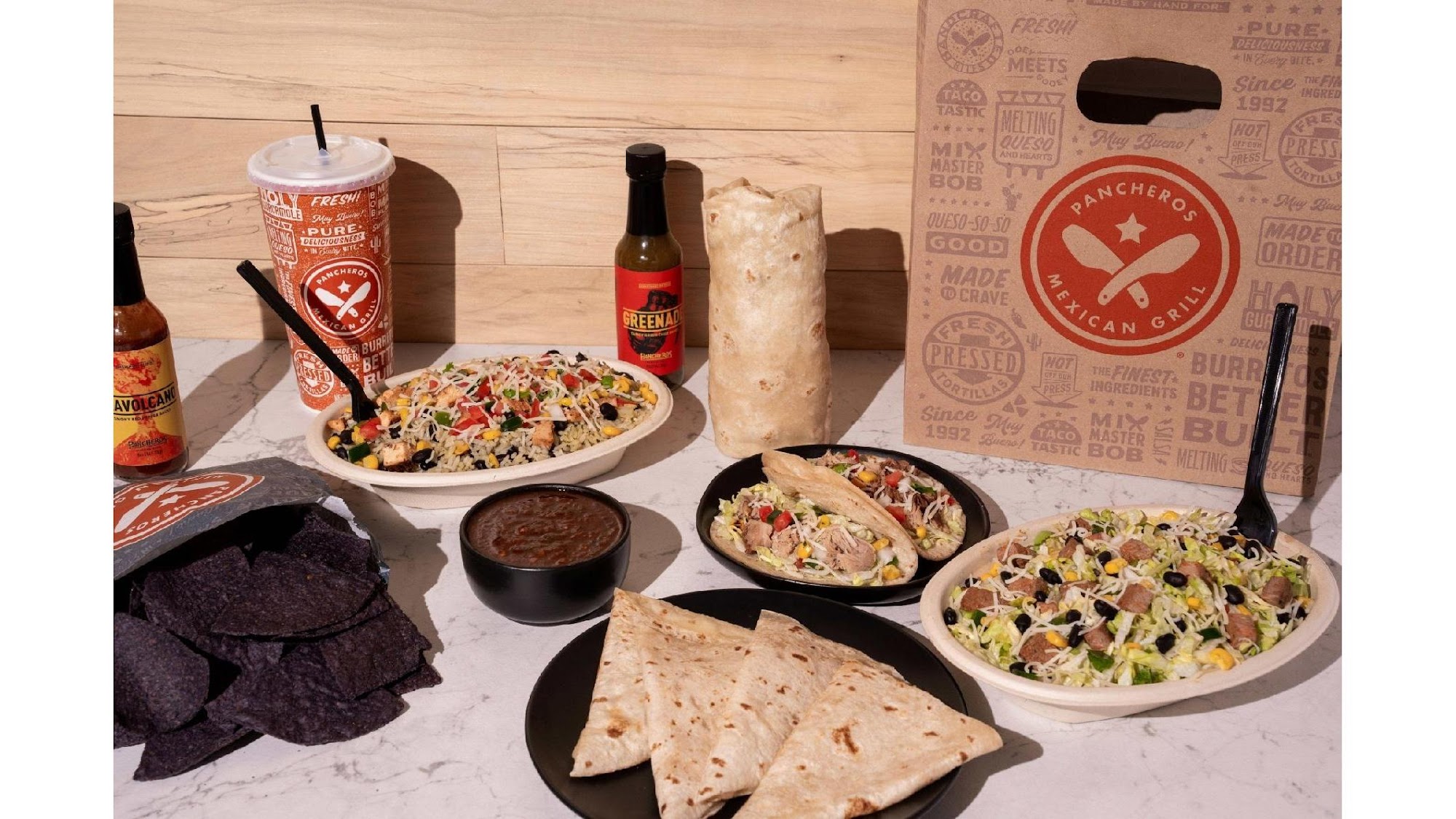 Pancheros Mexican Grill - Quincy Menu