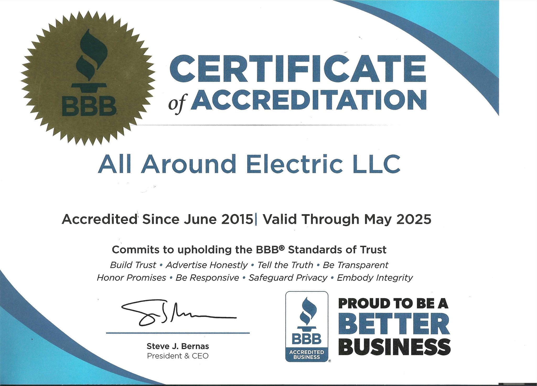 All Around Electric, LLC