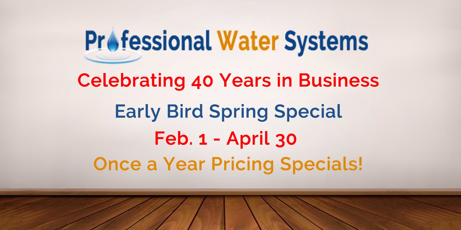 Professional Water Systems Inc