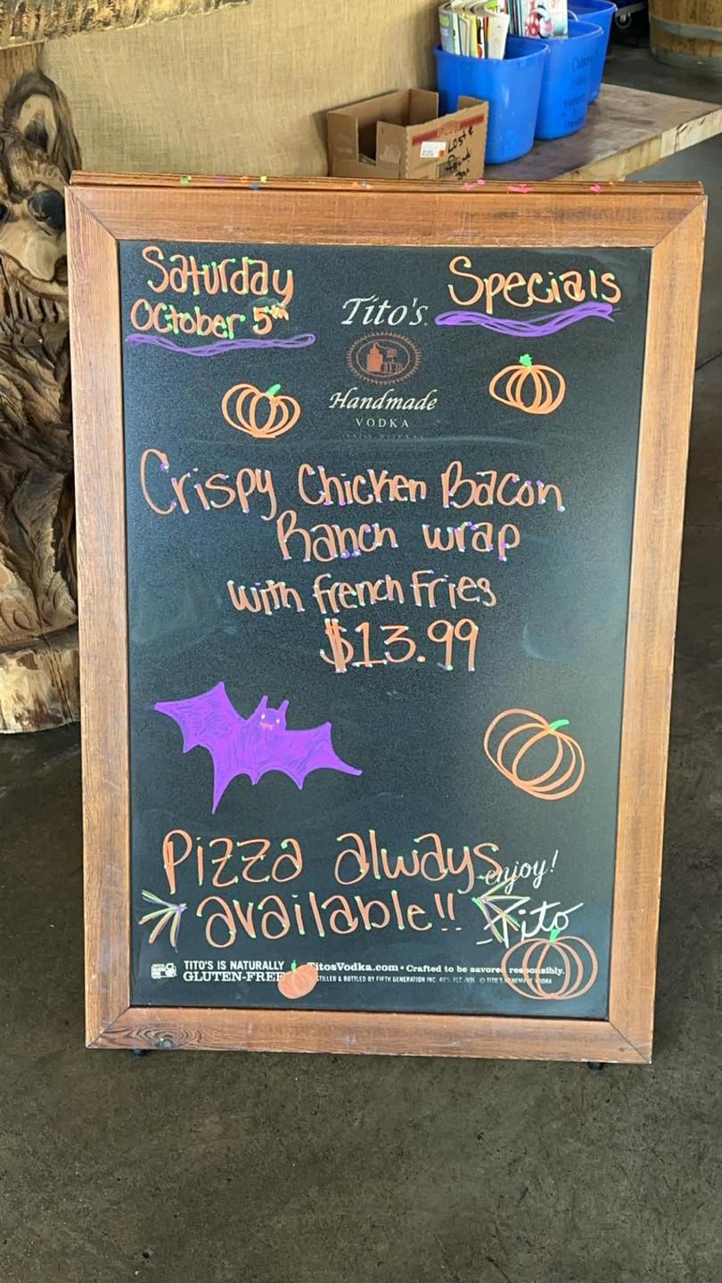 Town Talk Restaurant and Bar Menu