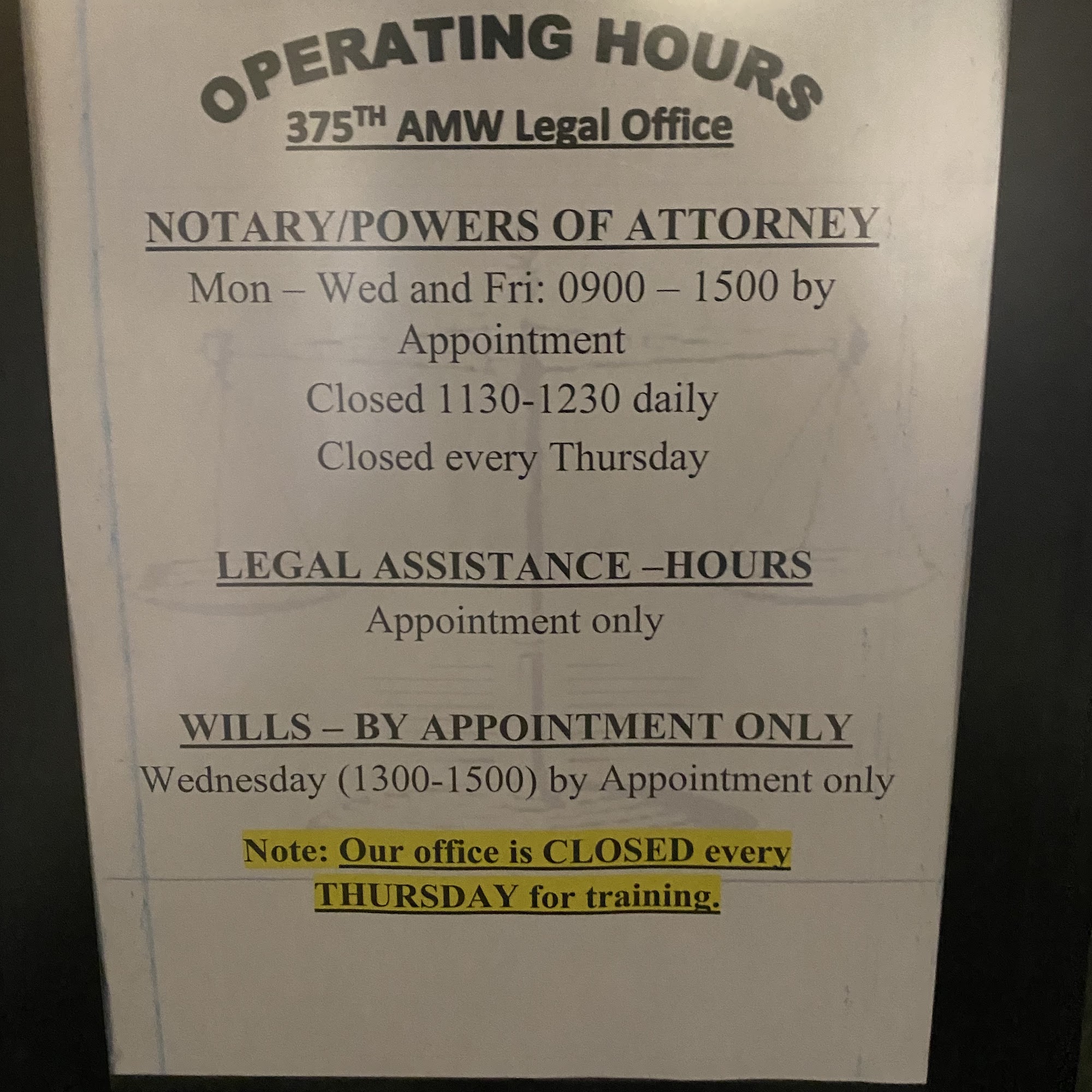 Scott AFB Legal Office