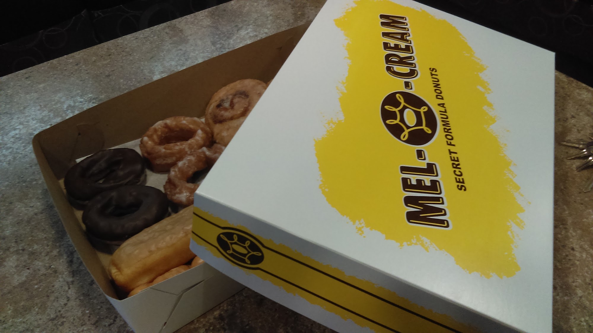 Mel-O-Cream Donuts Menu