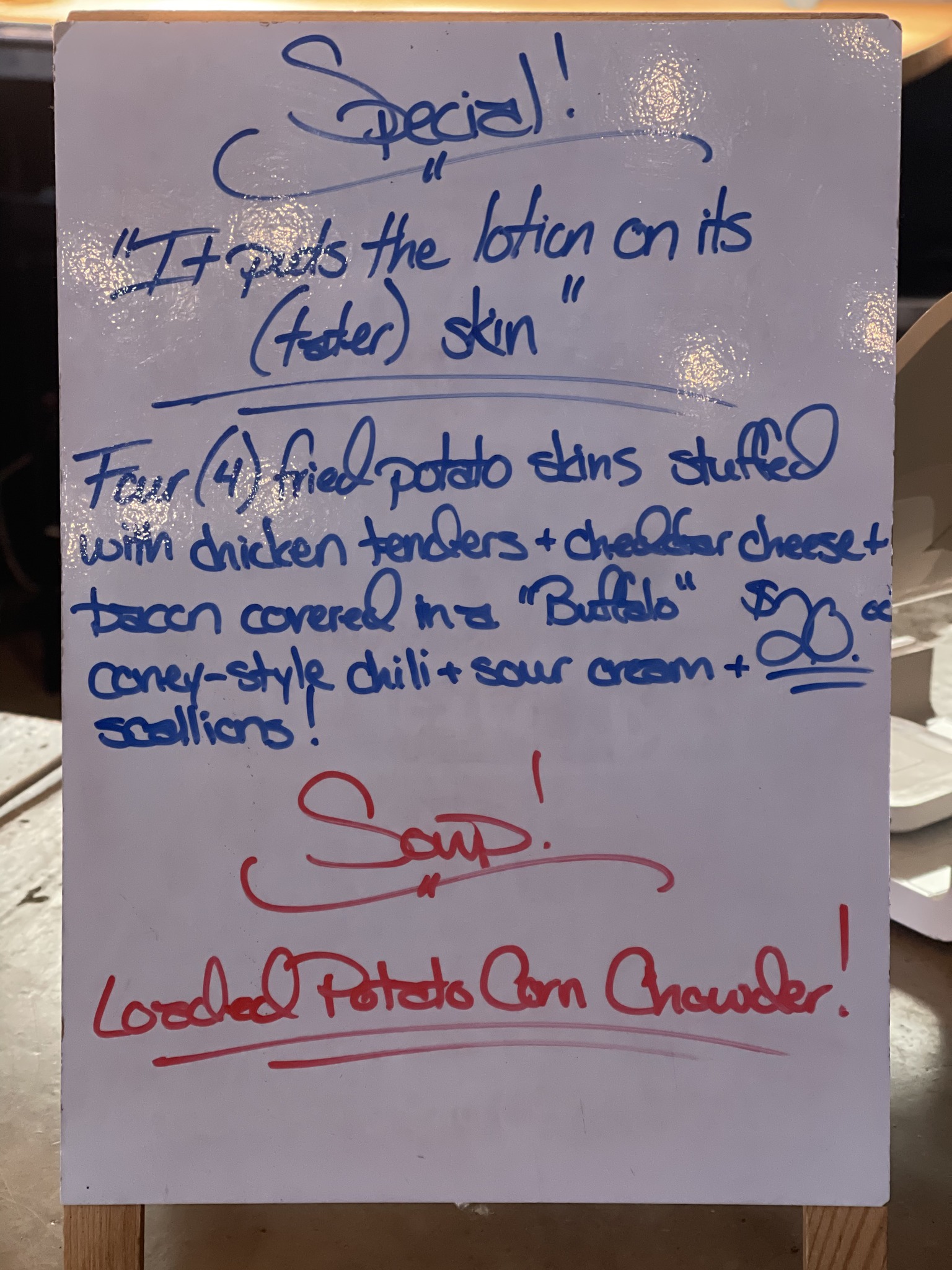 The Foundry Kitchen Menu