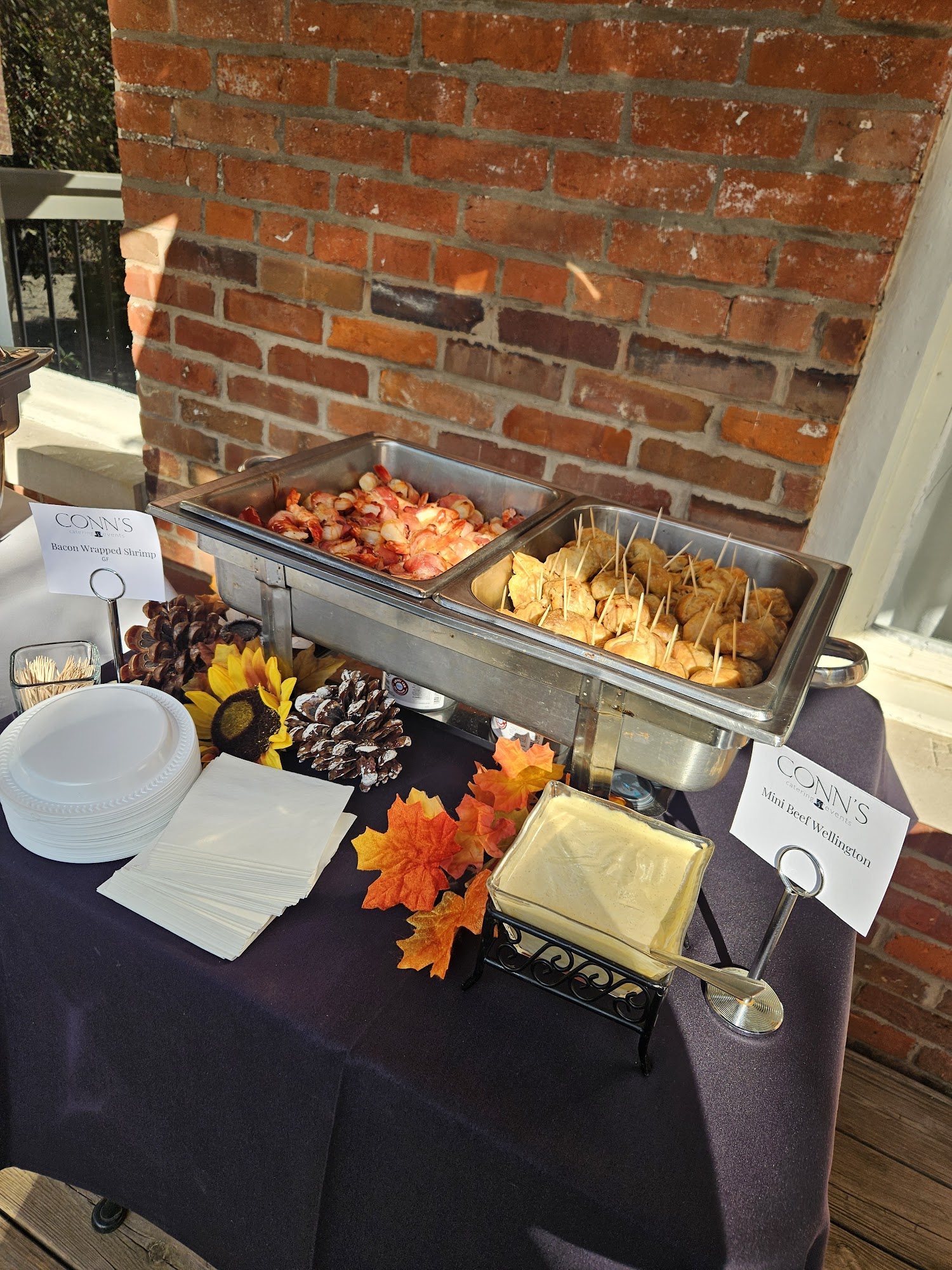 Conn's Catering Menu