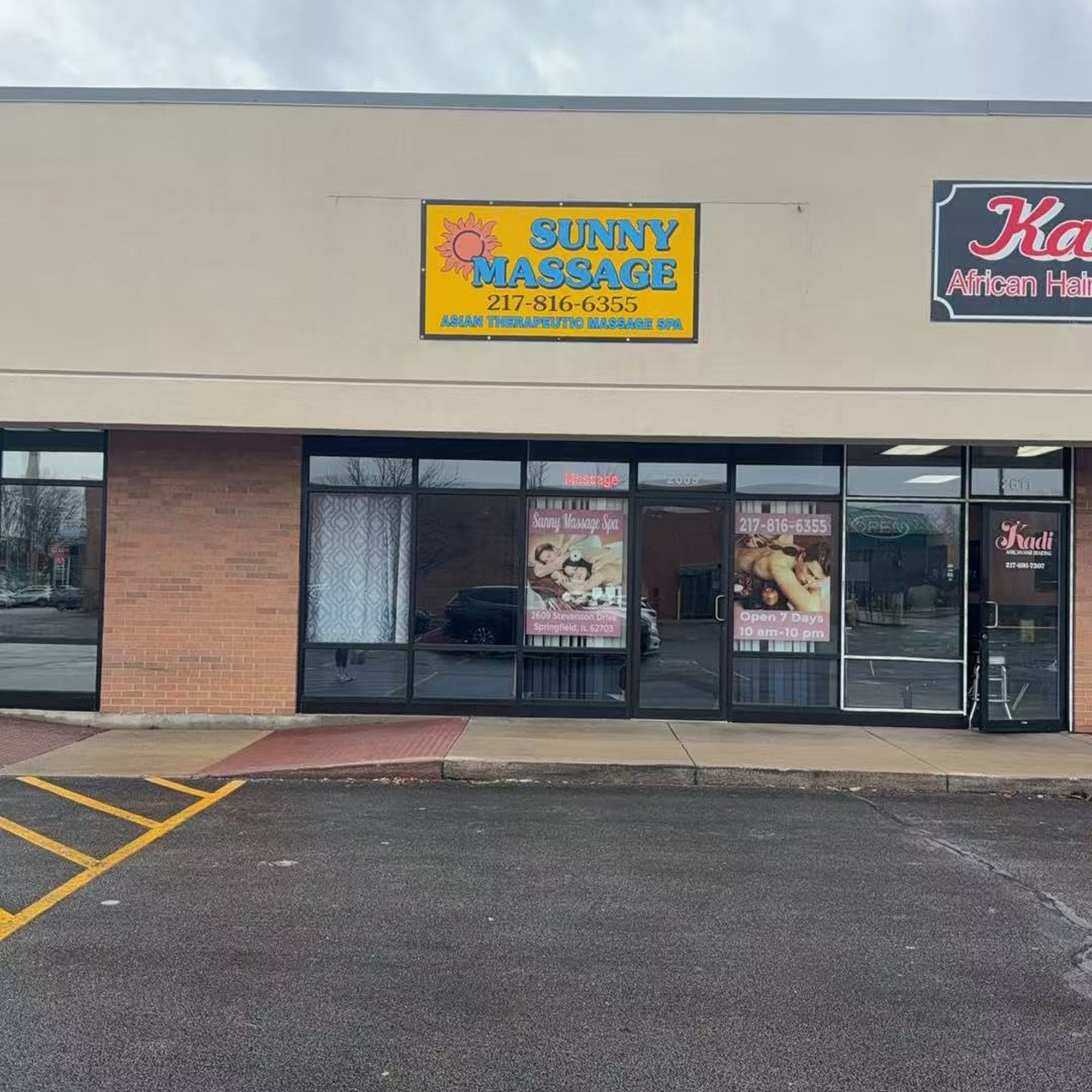 SunnyMassage Spa 2609 Adlai Stevenson Dr, Springfield Illinois 62703