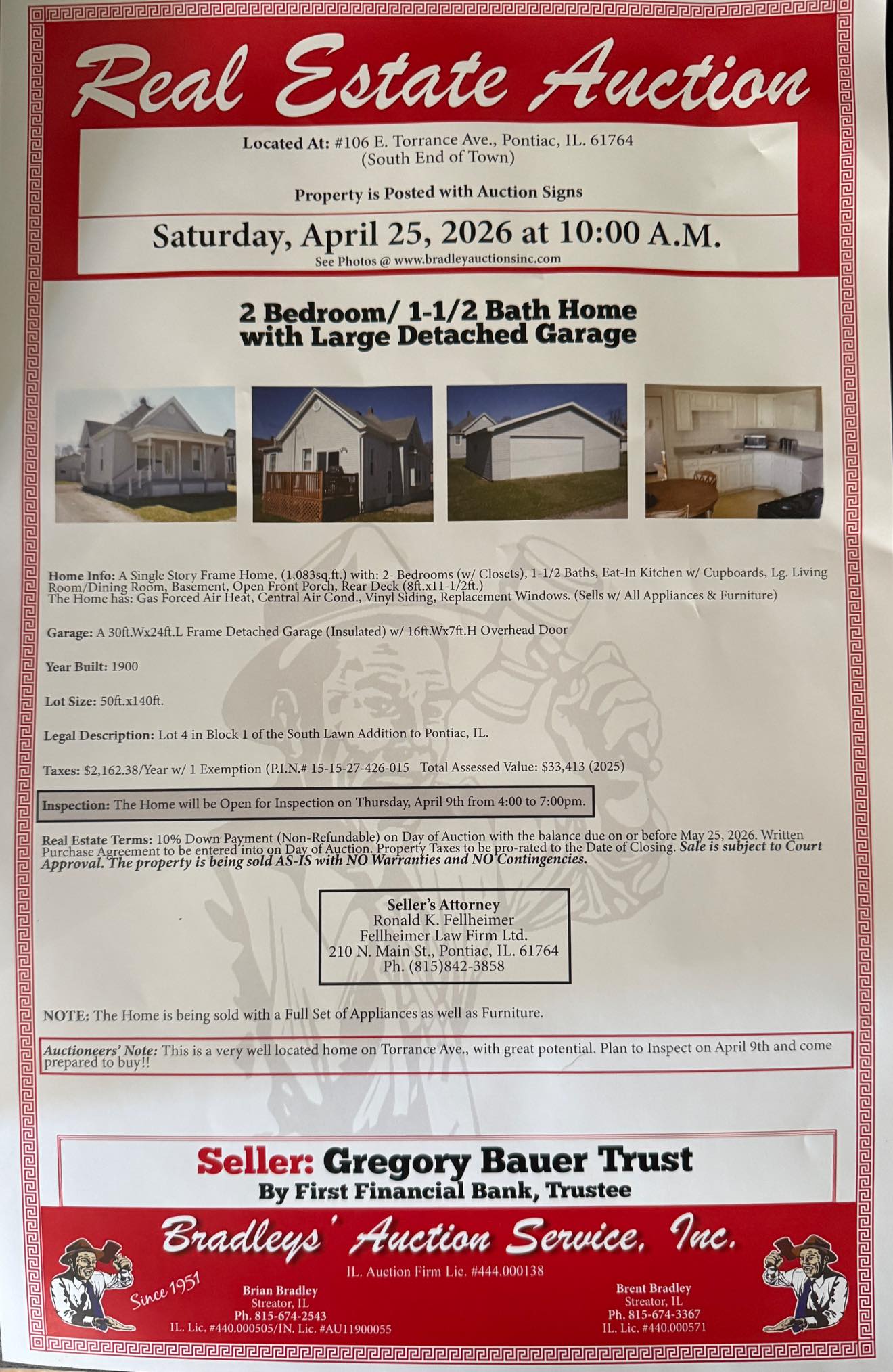 Bradley Auction Barn Streator