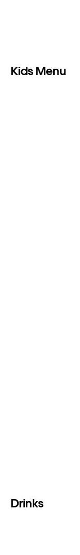 Taste Like Heaven Menu