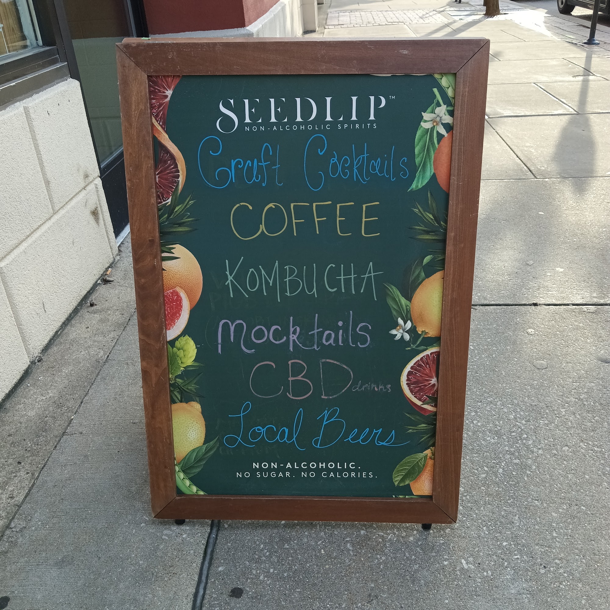 Gallery Art Bar Menu