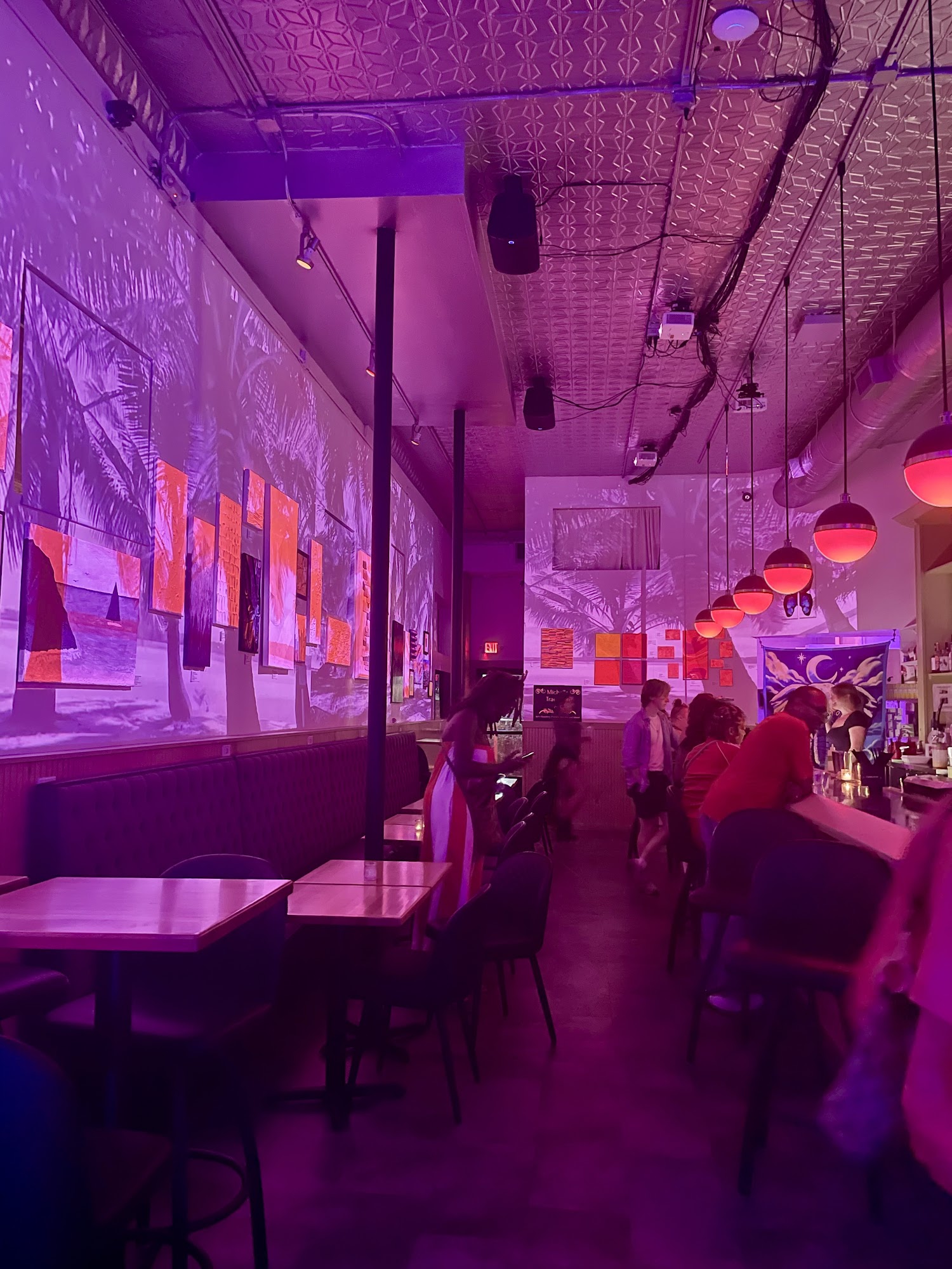 Gallery Art Bar Menu