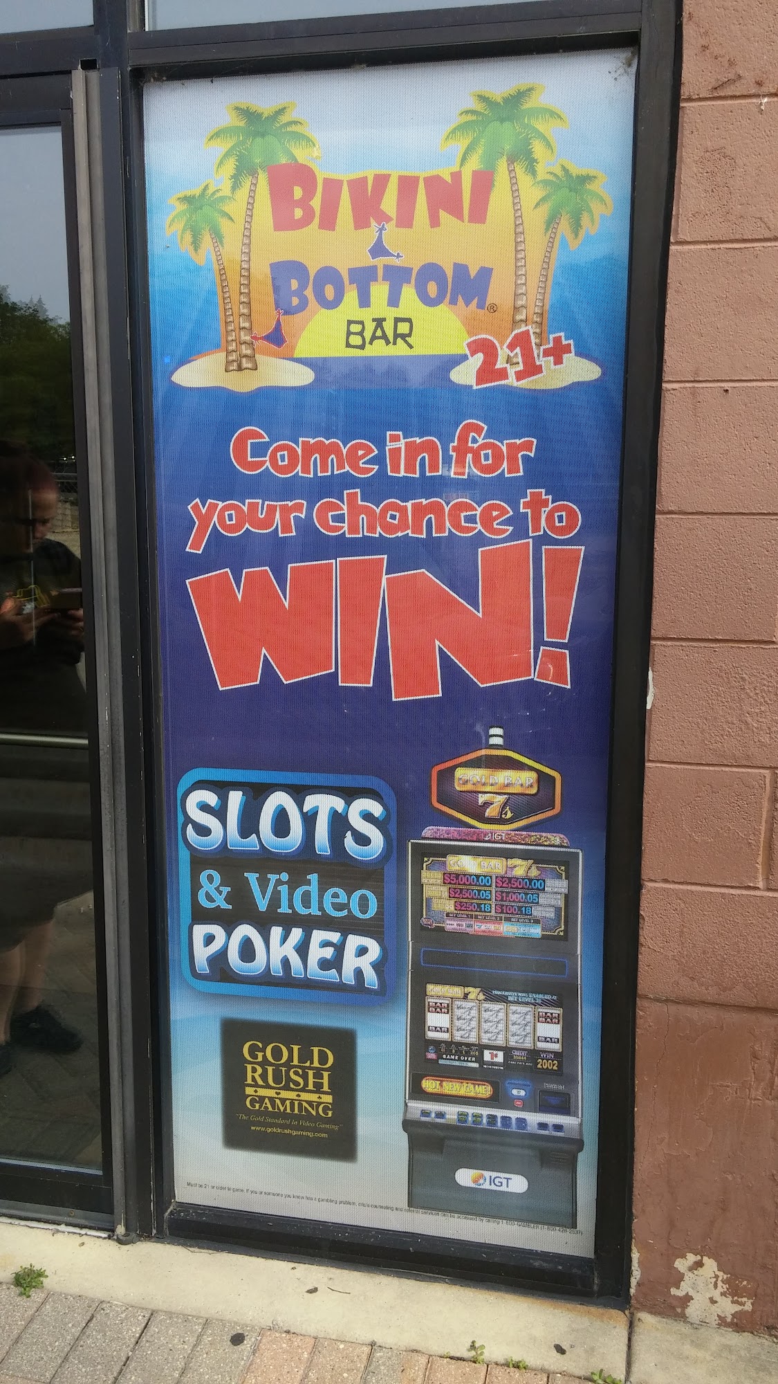 Bikini Bottom Bar Menu