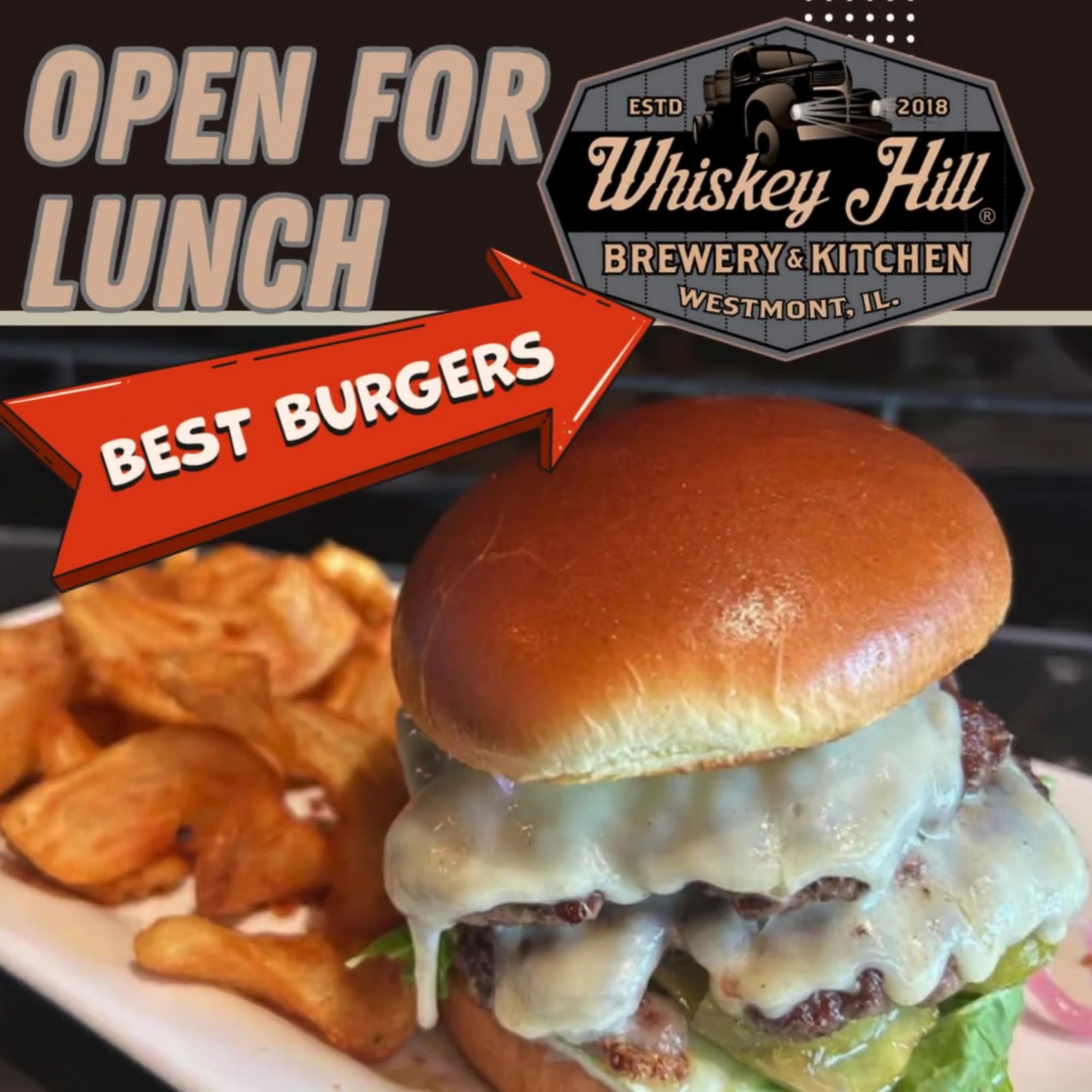 Whiskey Hill Brewery & Kitchen- Westmont Westmont