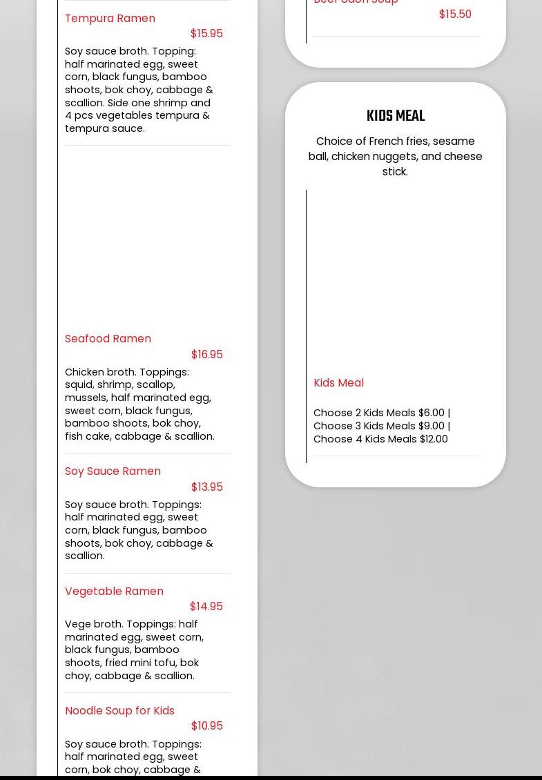 Galaxy Sushi & Ramen 15 W Quincy St, Westmont