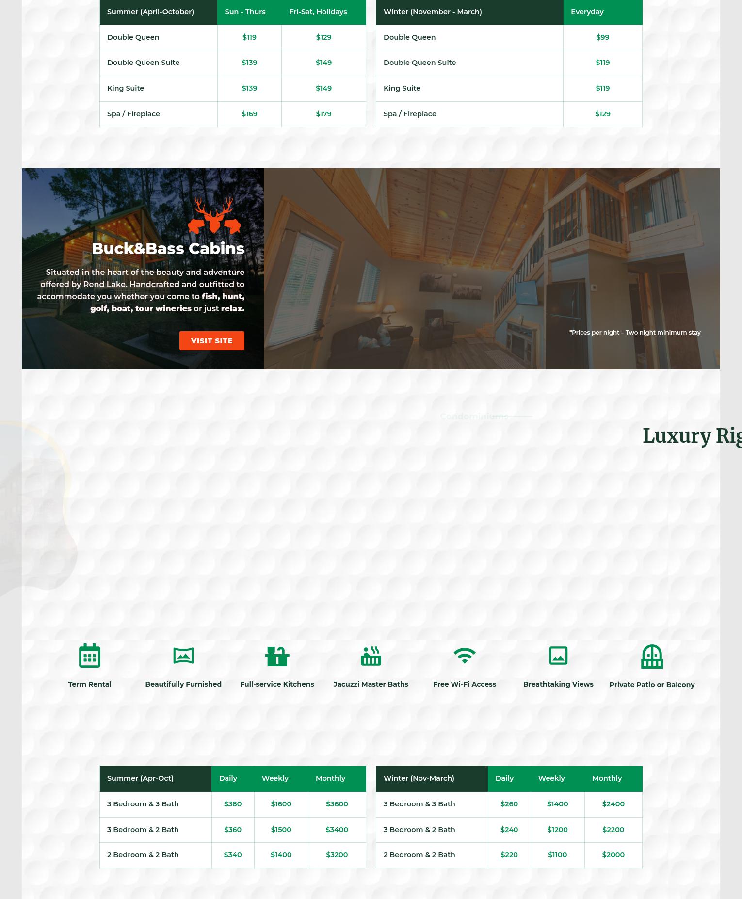 Rend Lake Golf Course Restaurant & Banquet Menu