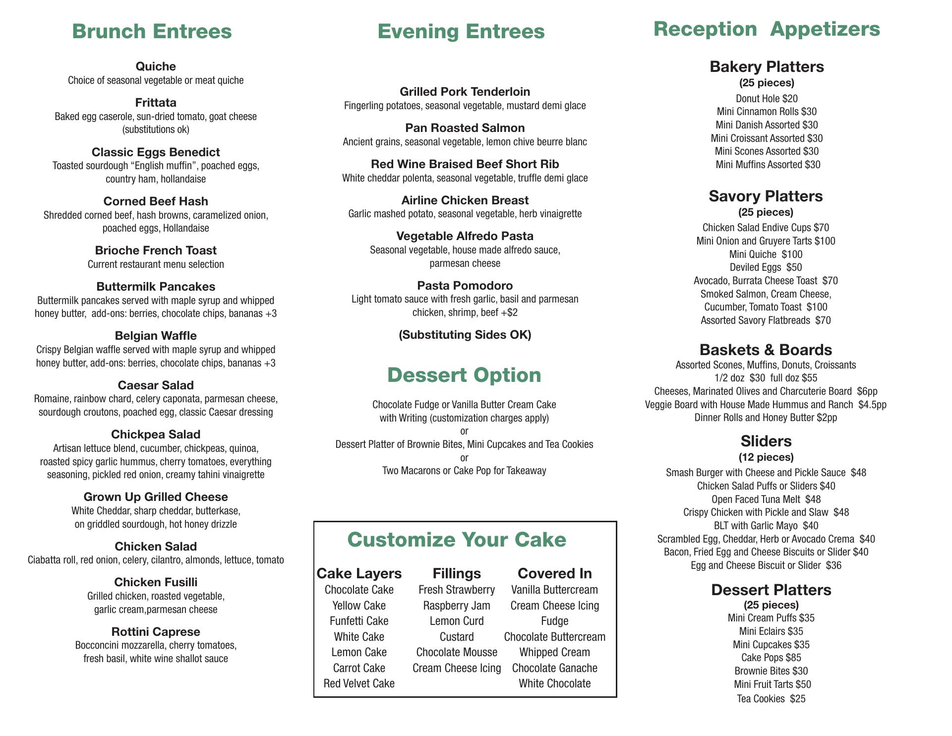 EvaDean's Bakery and Cafe Menu
