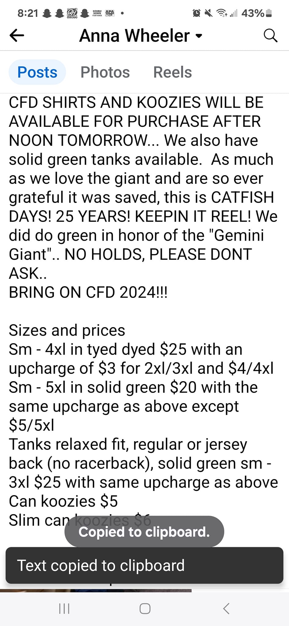 Photo credit: Facebook