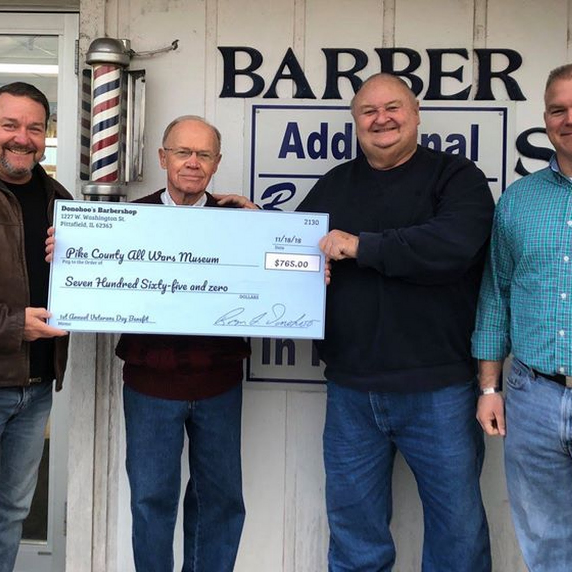 Donohoo's Barbershop 14 E Cross St, Winchester Illinois 62694