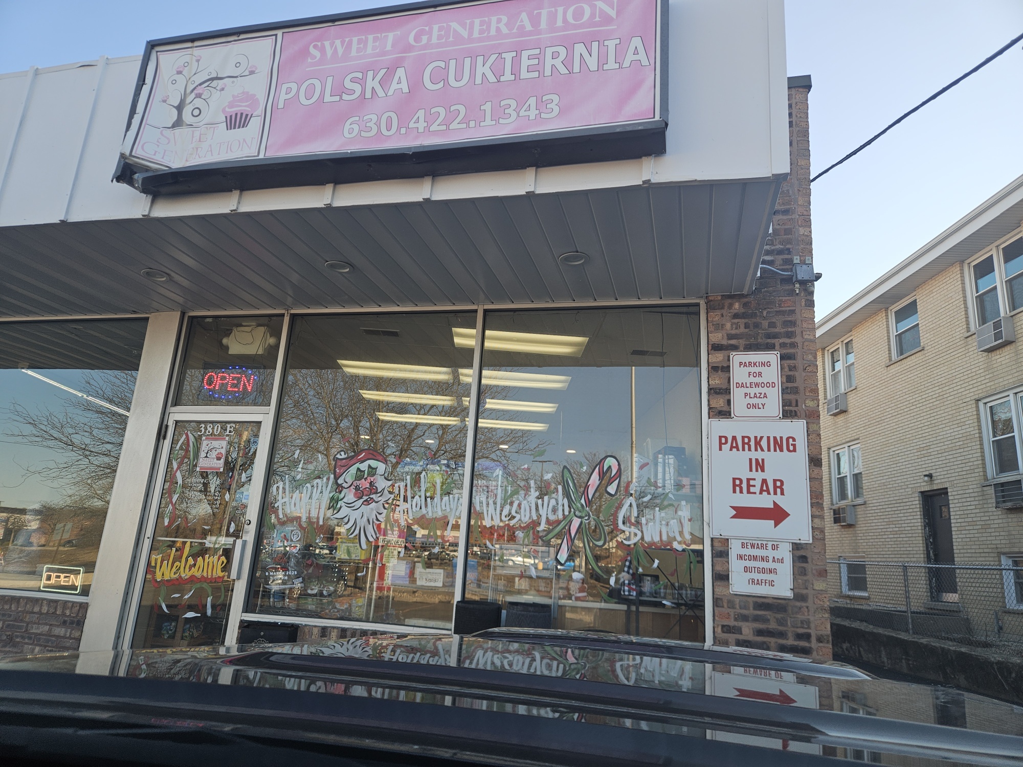 Sweet Generation Menu