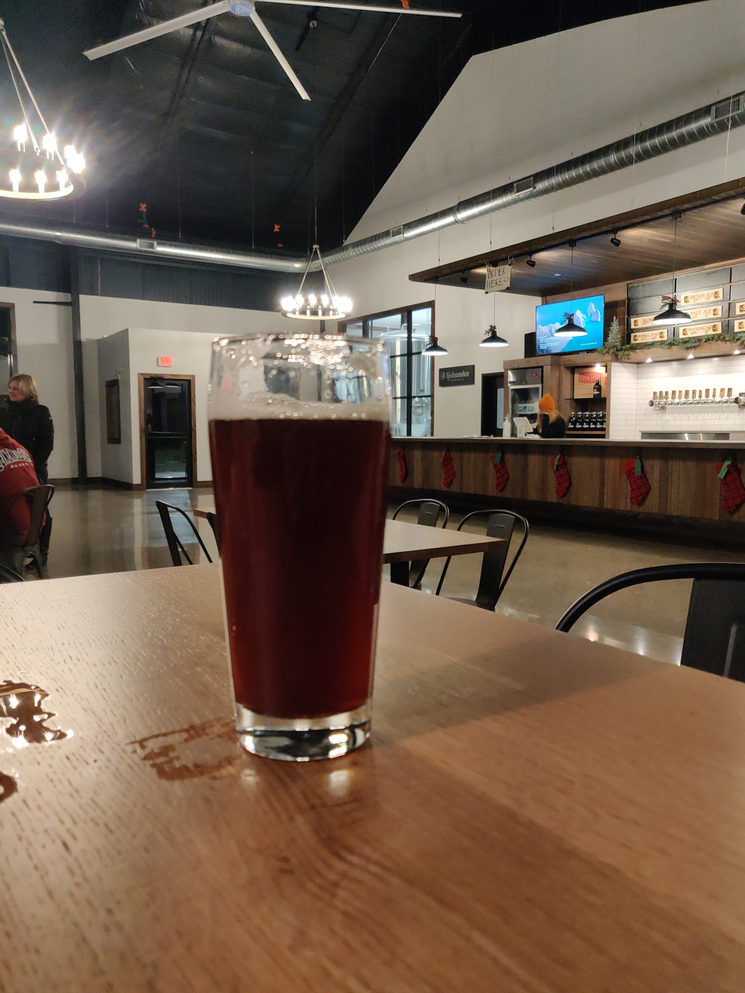 Kishwaukee Brewing Co. Menu