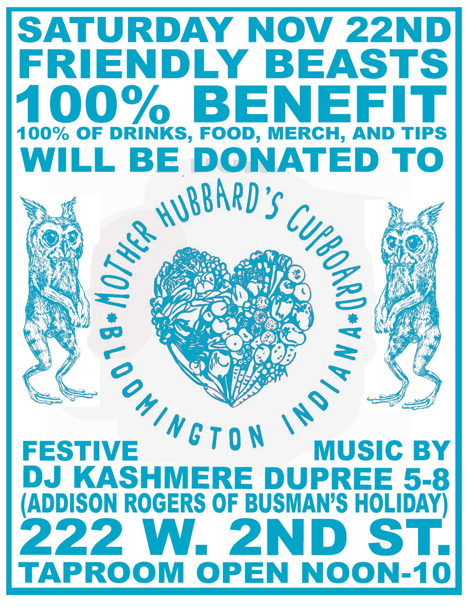 Friendly Beasts Cider Company Bloomington