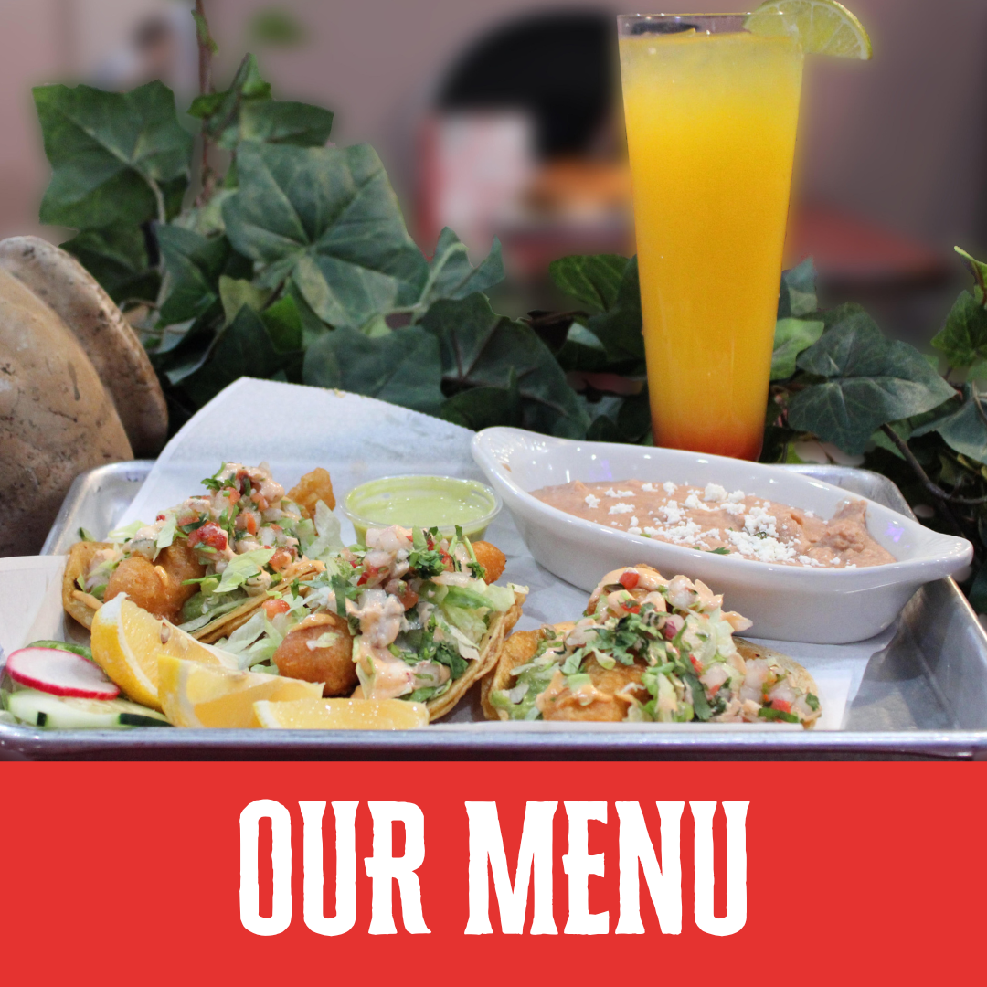 The 3 Amigos B'Town Menu