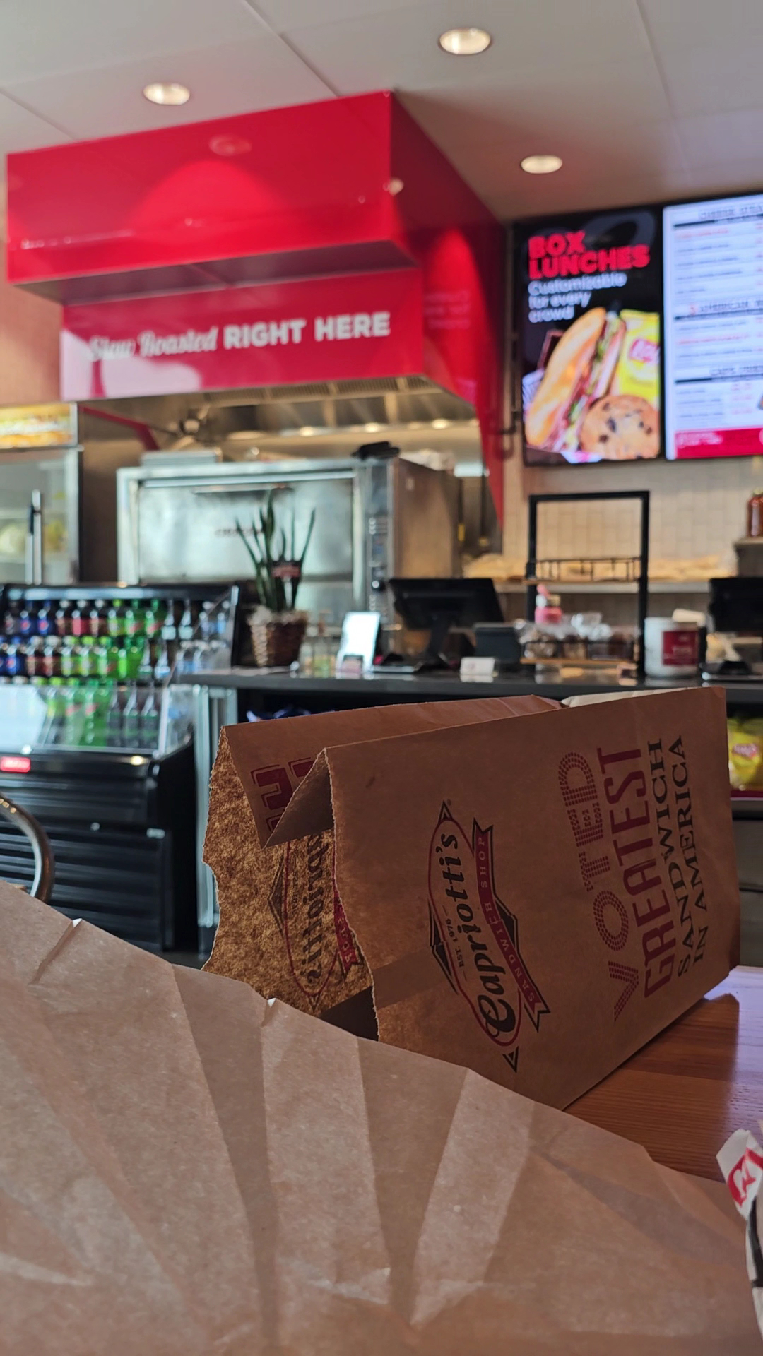 Capriotti's Sandwich Shop Menu