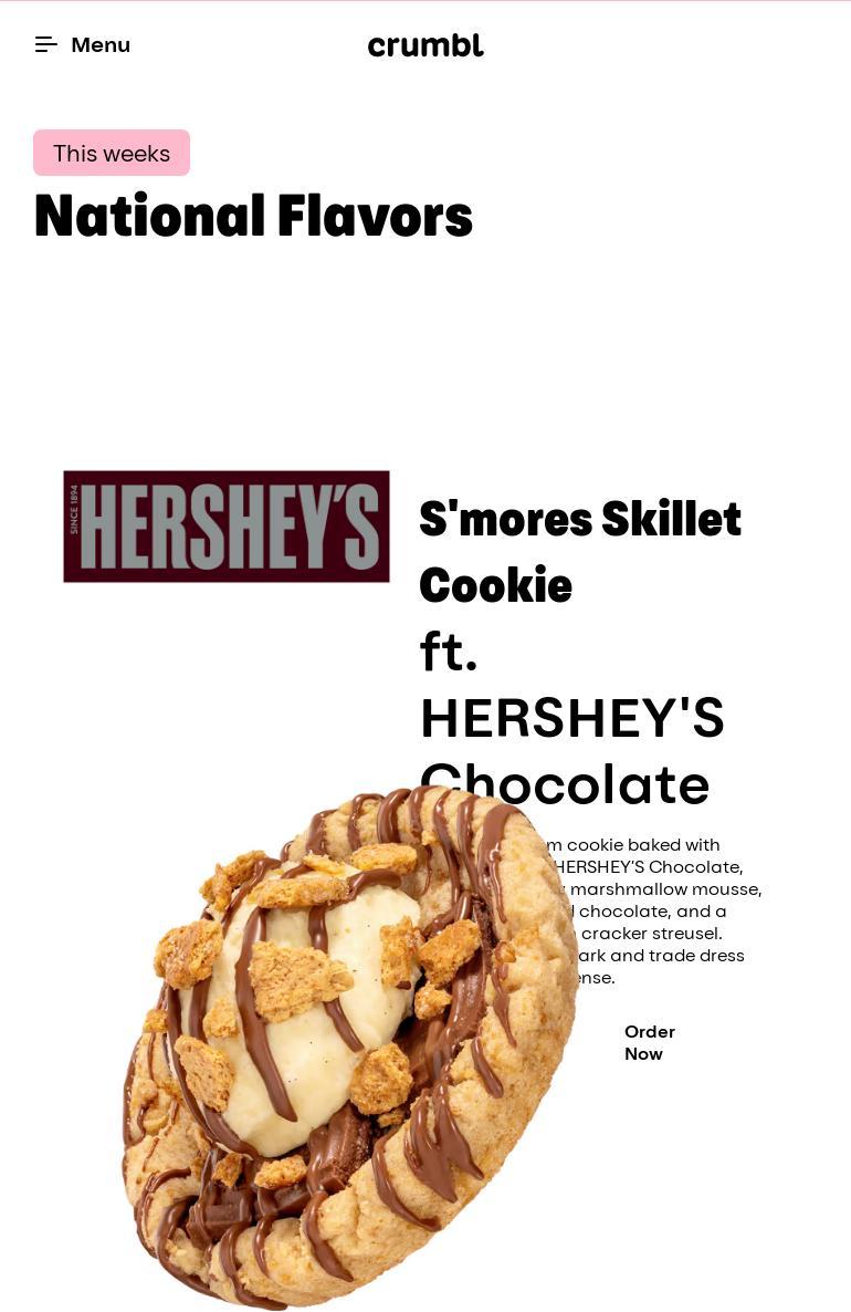 Crumbl - West Carmel Menu