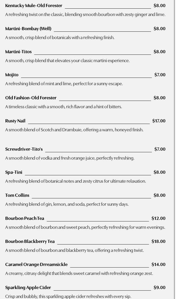 KARV Meats, LLC Menu