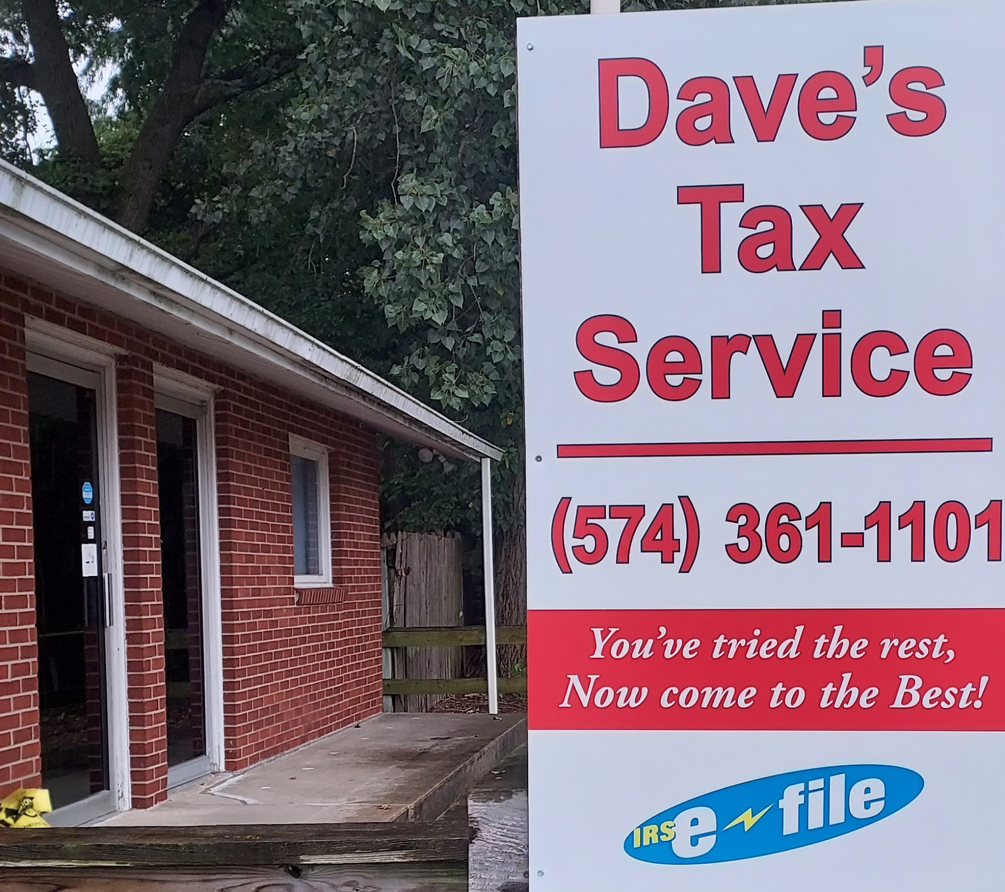 Dave's Tax Service 2615 W Lexington Ave, Elkhart, IN 46514