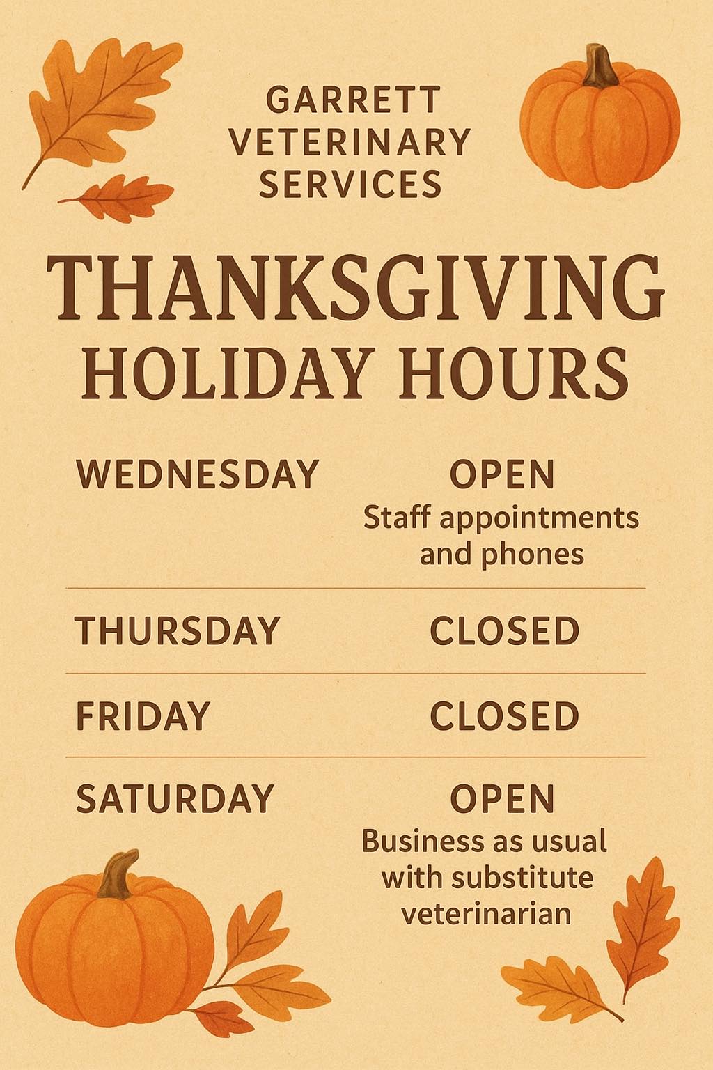 Garrett Veterinary Services Elkhart