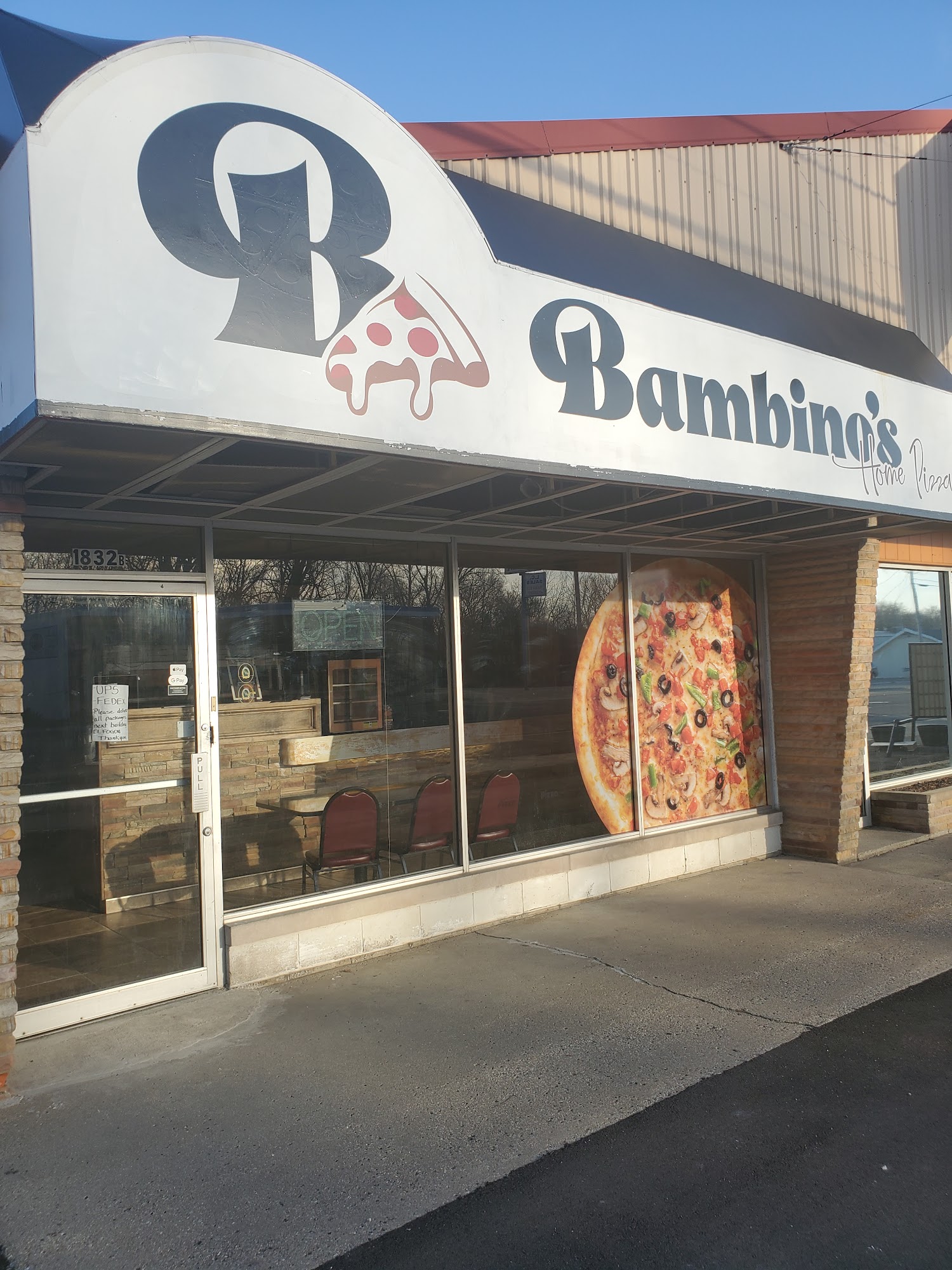 Bambino's Home Pizza