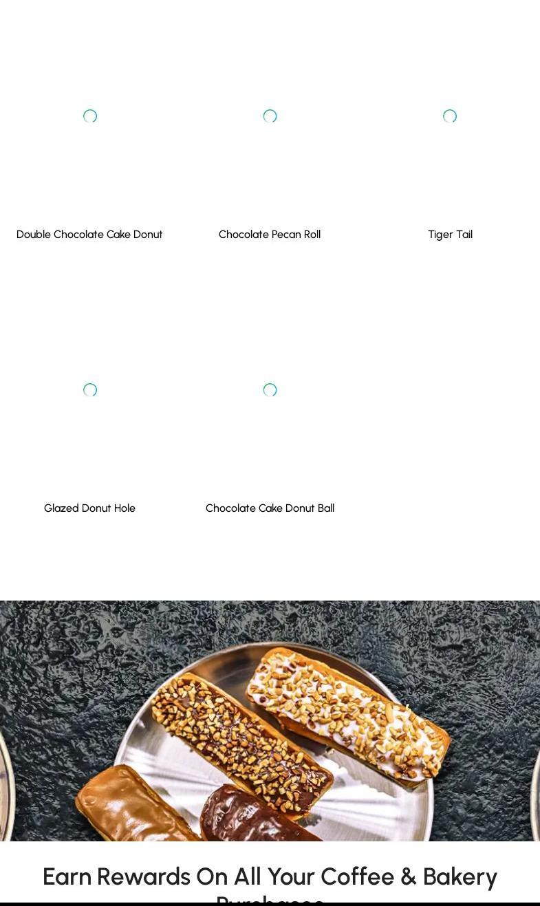 Donut Bank Menu