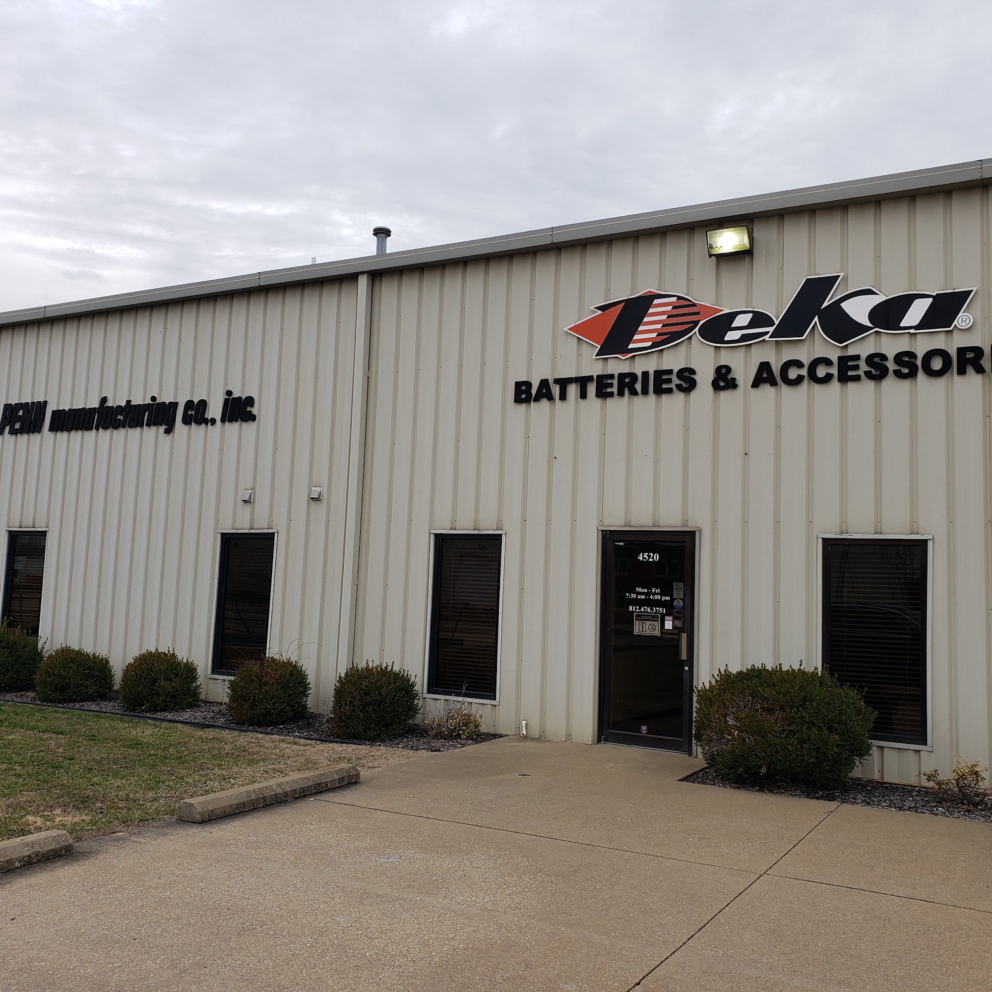 East Penn Manufacturing 4520 Ohara Dr, Evansville Indiana 47711