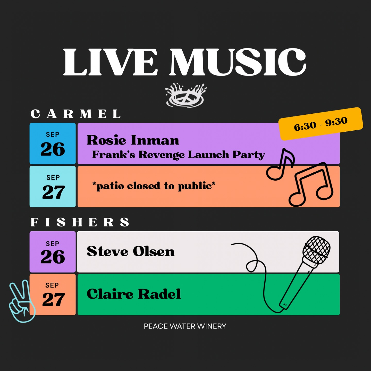 Peace Water Winery Fishers