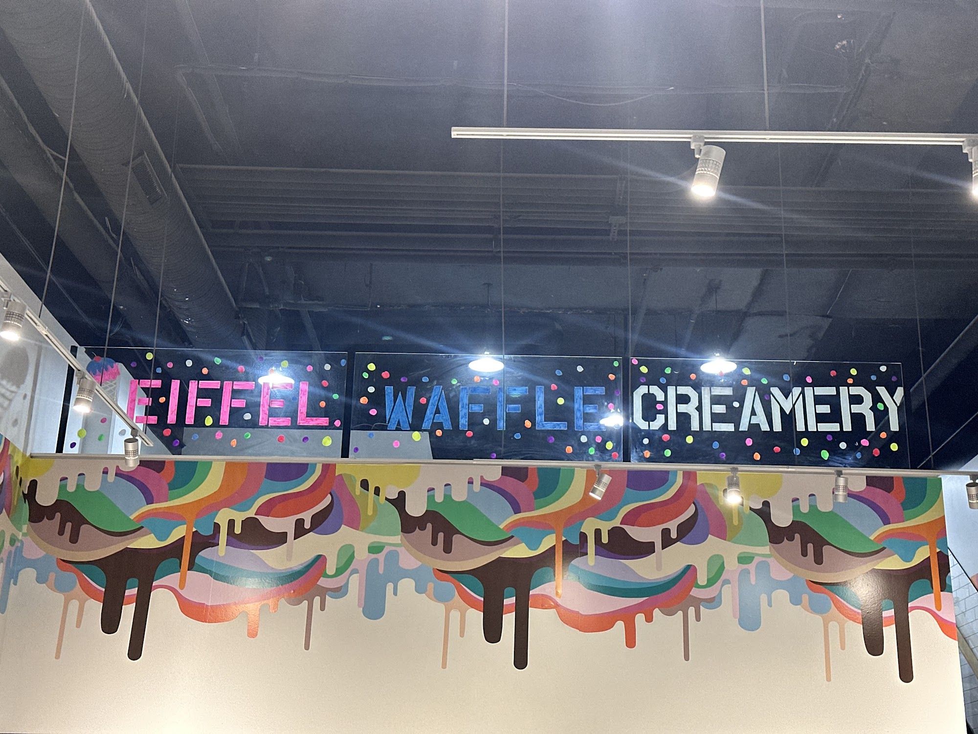 Eiffel Waffle Fishers Menu