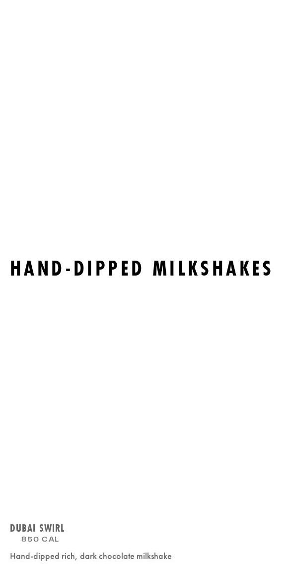 Wayback Burgers Menu