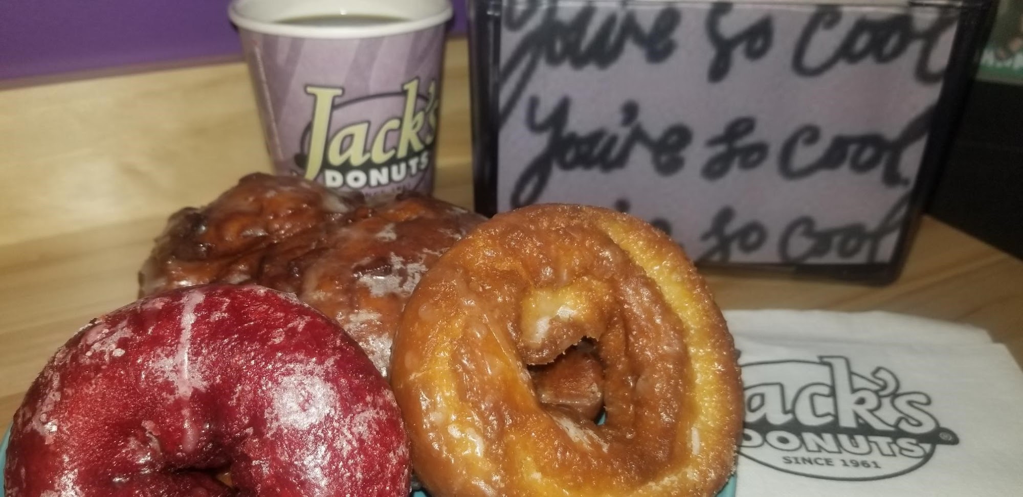Jack's Donuts of Ft. Wayne Menu