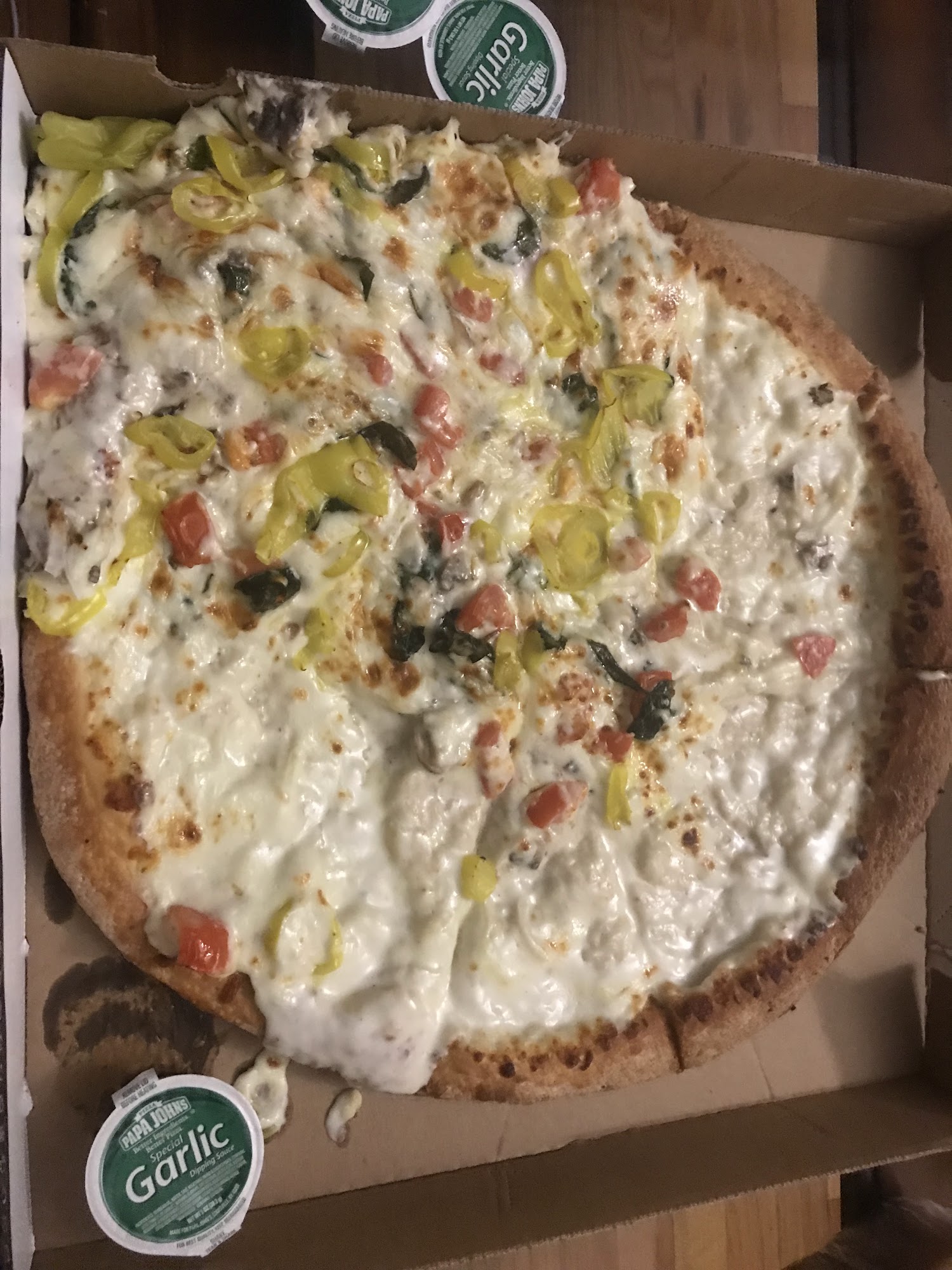 Papa Johns Pizza Menu