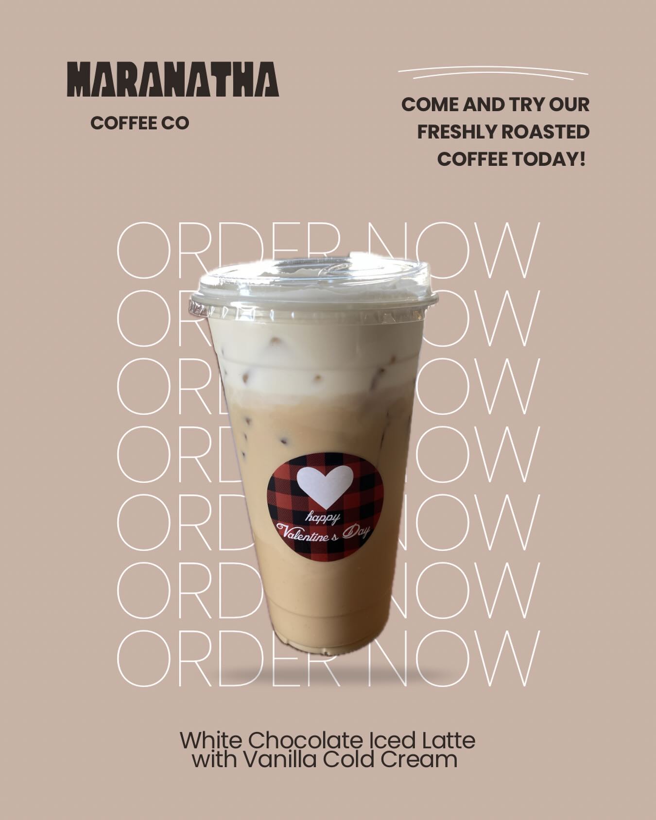Maranatha Coffee Co. Menu