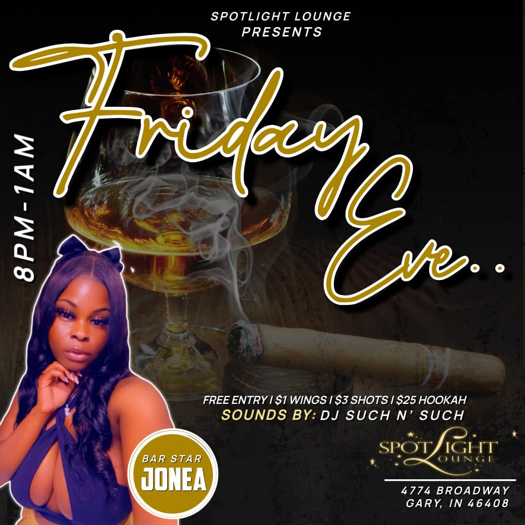 Spotlight Lounge & Entertainment Menu