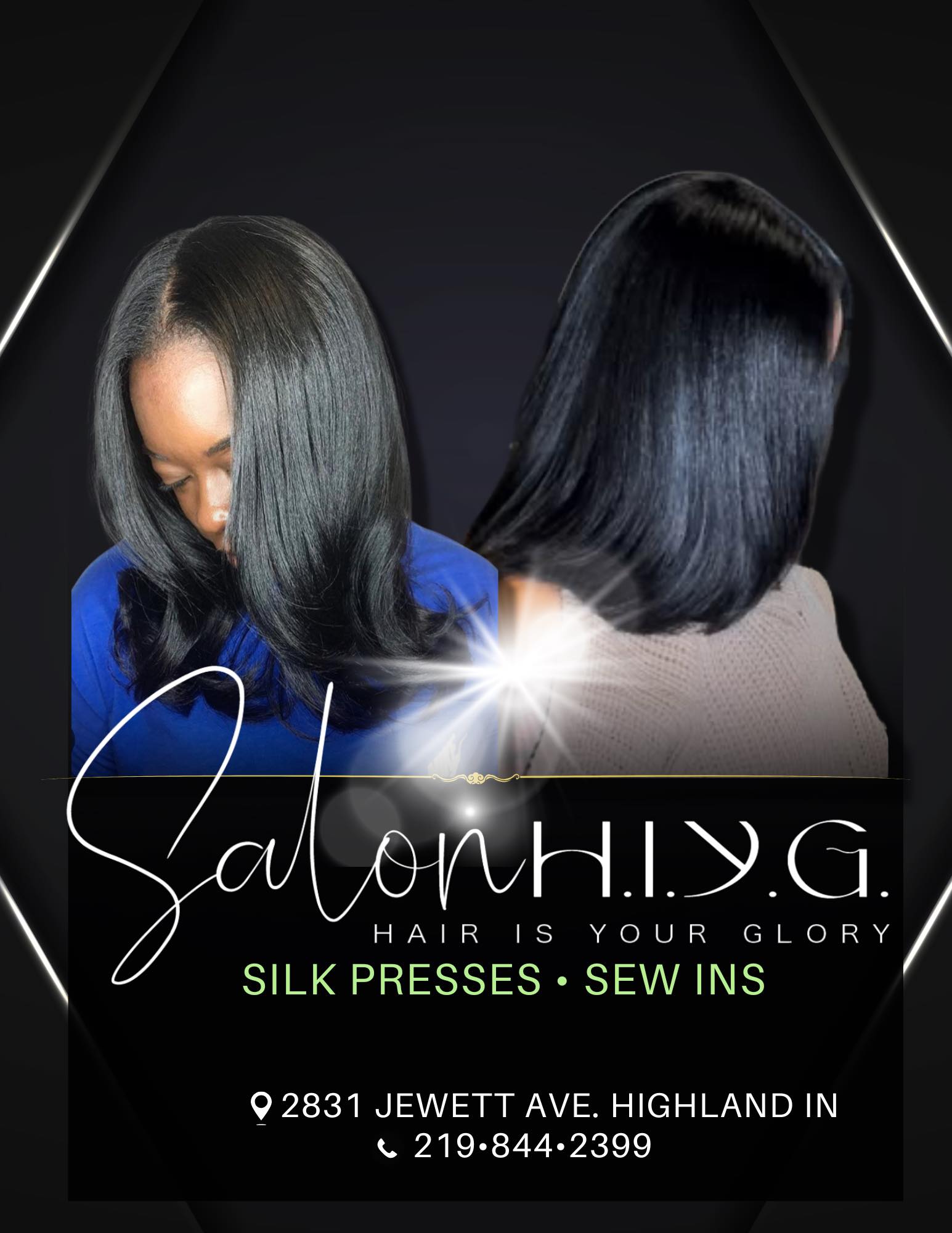 Hair Is Your GLory Beauty Salon 2824 173rd St, Hammond Indiana 46323