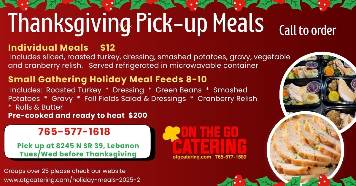 BC EATERY ON THE GO LLC Menu