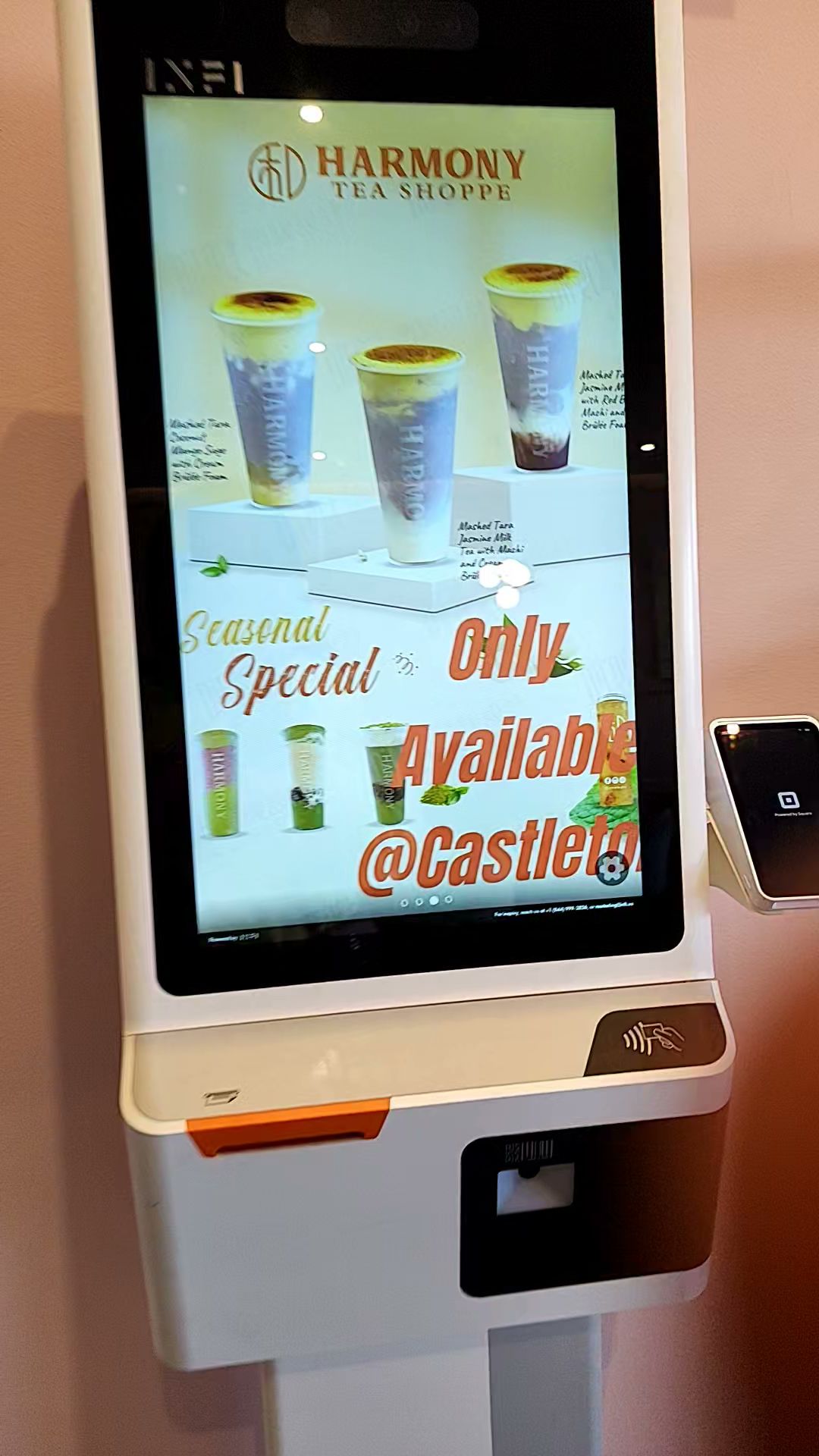 Harmony Tea Shoppe Menu