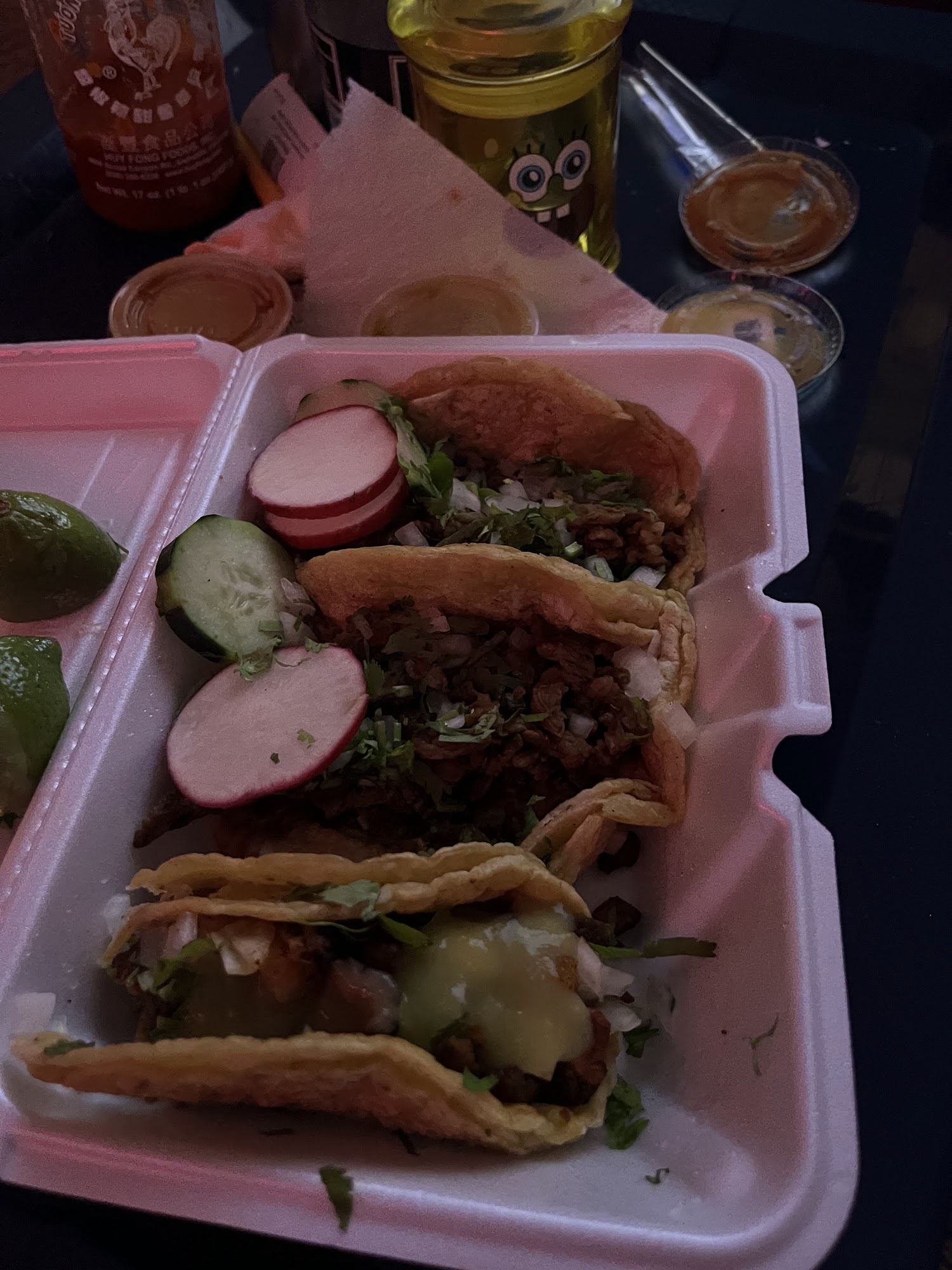 Tacos el chaparron Menu